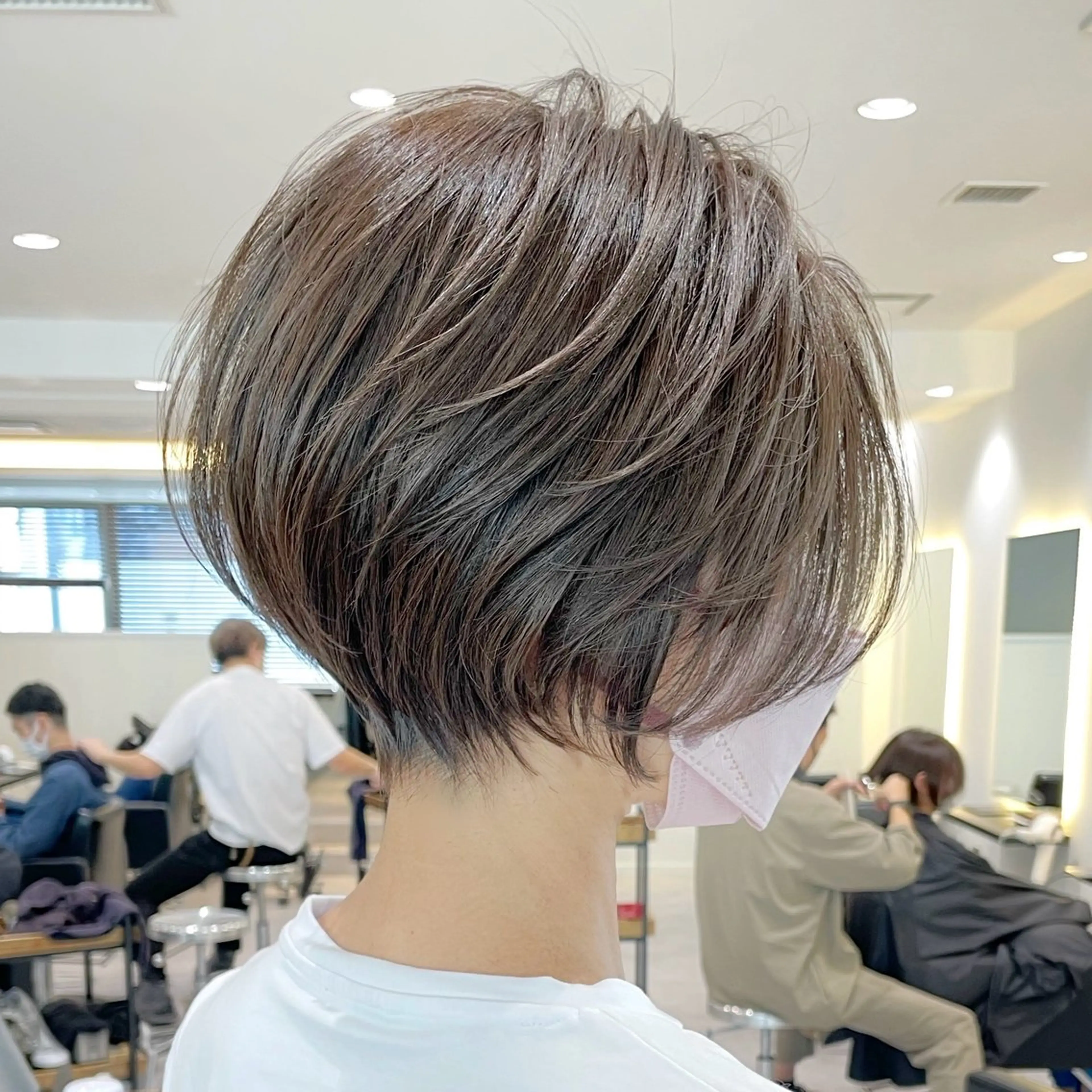 ショート ショートヘア ✨大人ショート特化 /カットモデル/銀座のヘアスタイル