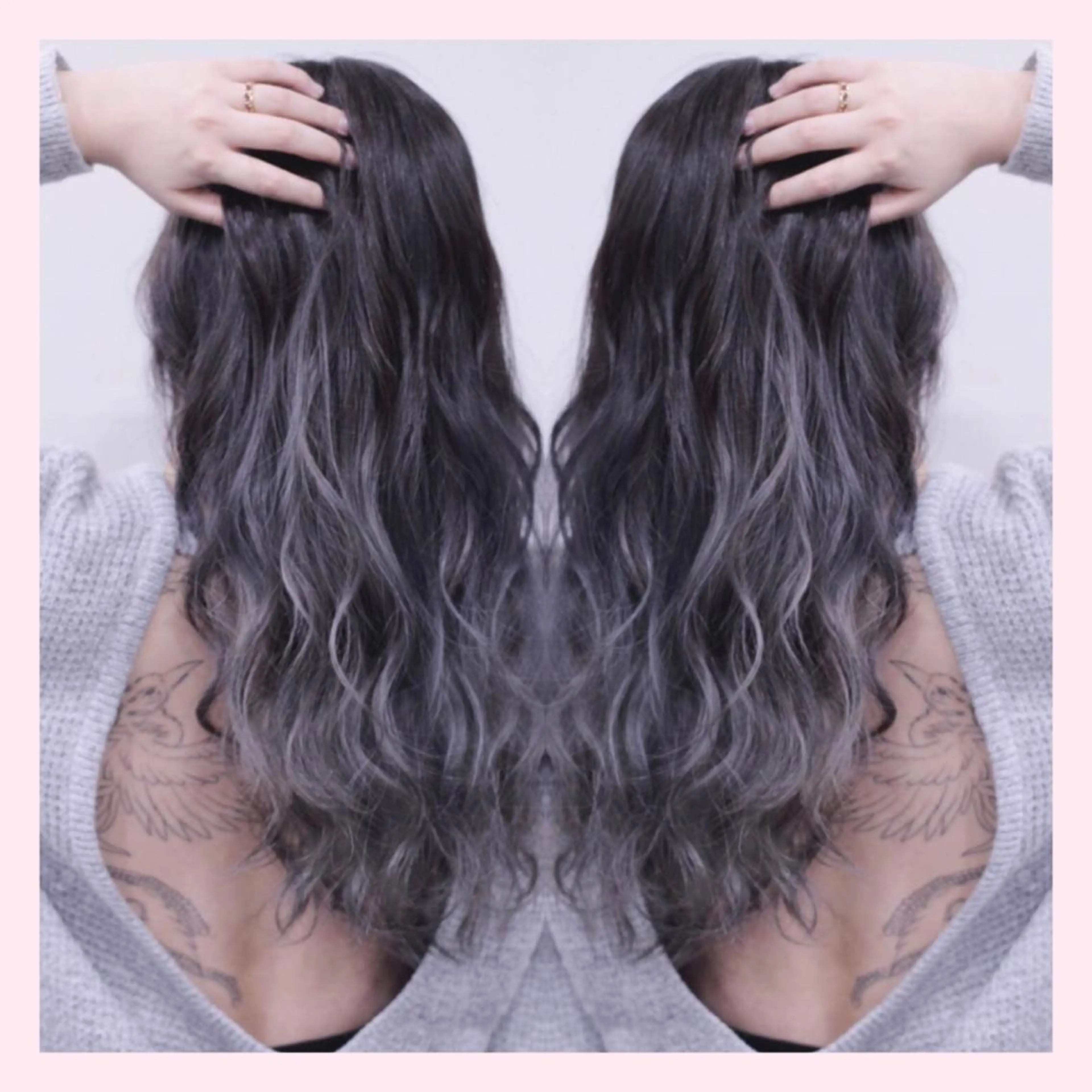 ロング カラー エクステ シシド ユウスケ Aceのヘアスタイル