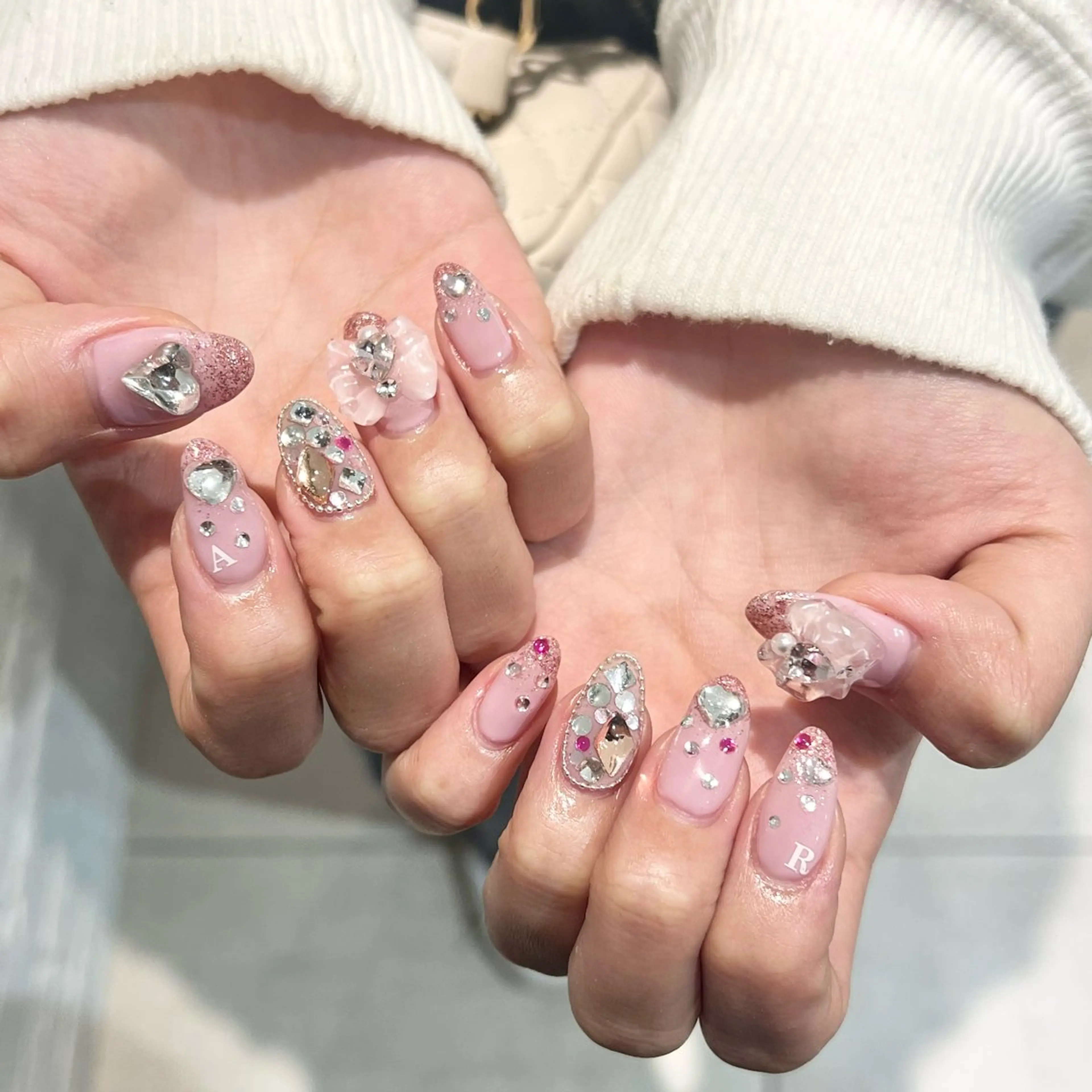 ネイル ハンドネイル 金田 純香のネイルデザイン