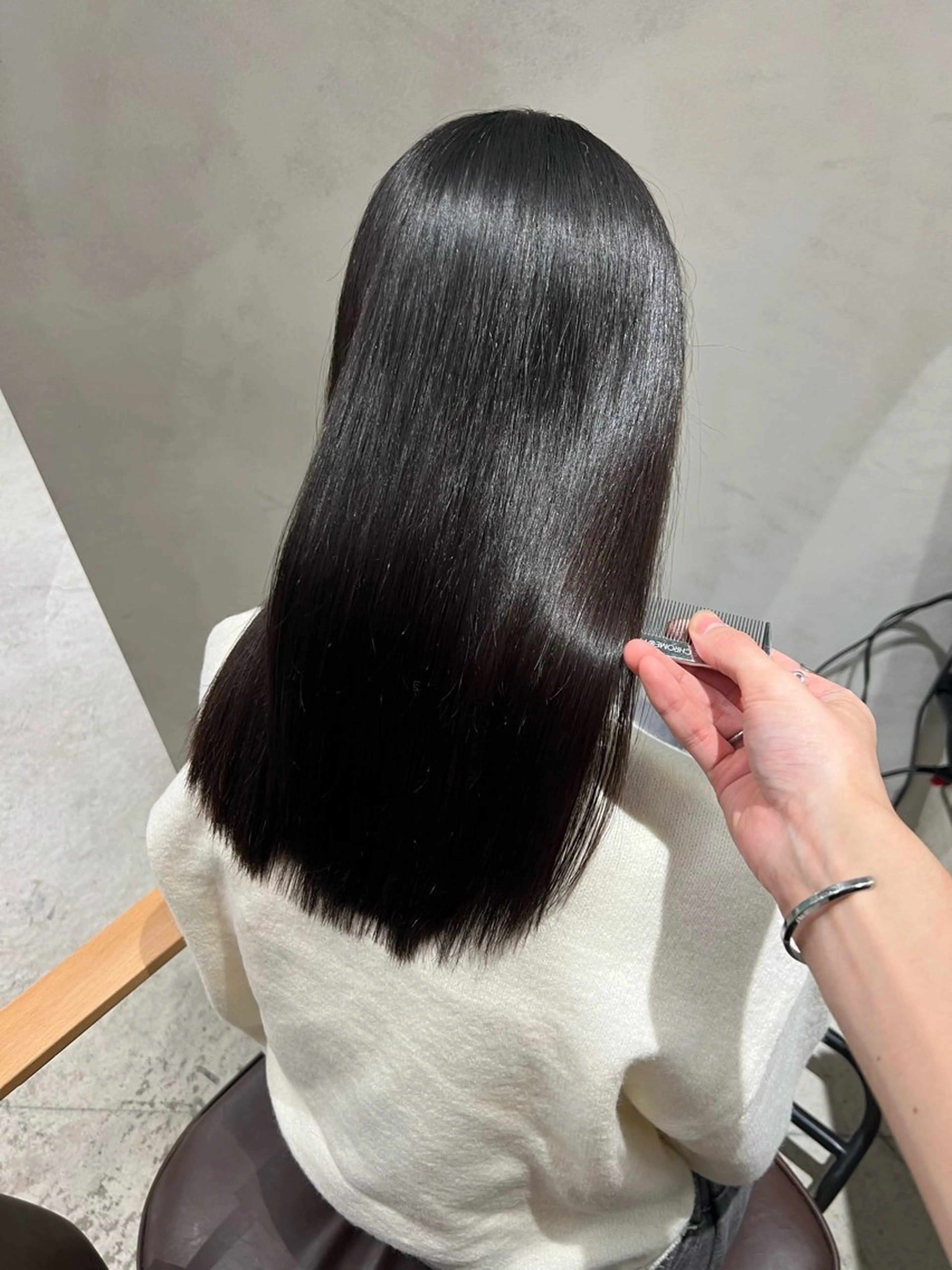 ミディアム ヘアアレンジ 髪質改善 トリートメント 金子 廉のヘアスタイル