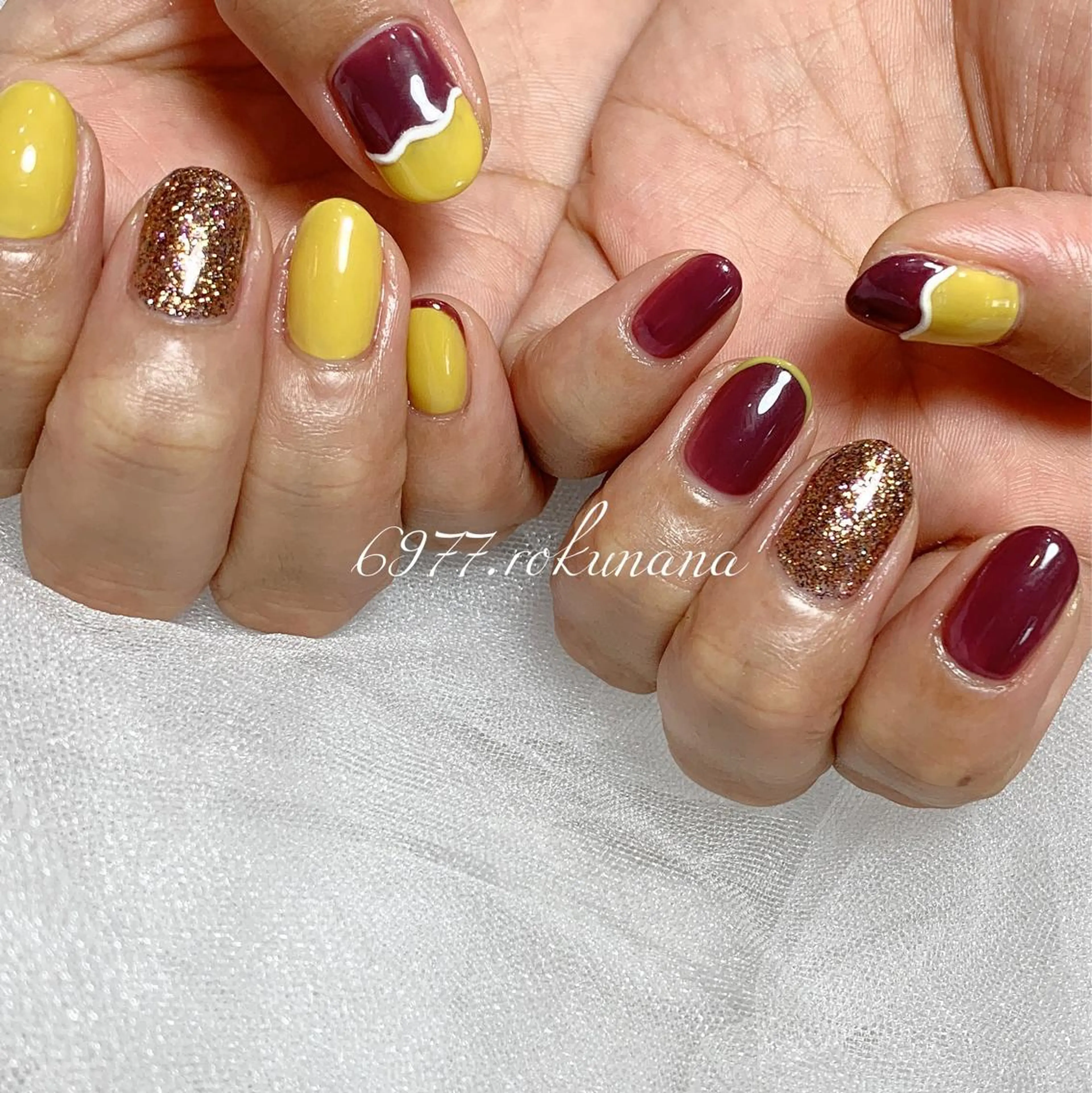 ネイル rokunana 佐野のネイルデザイン