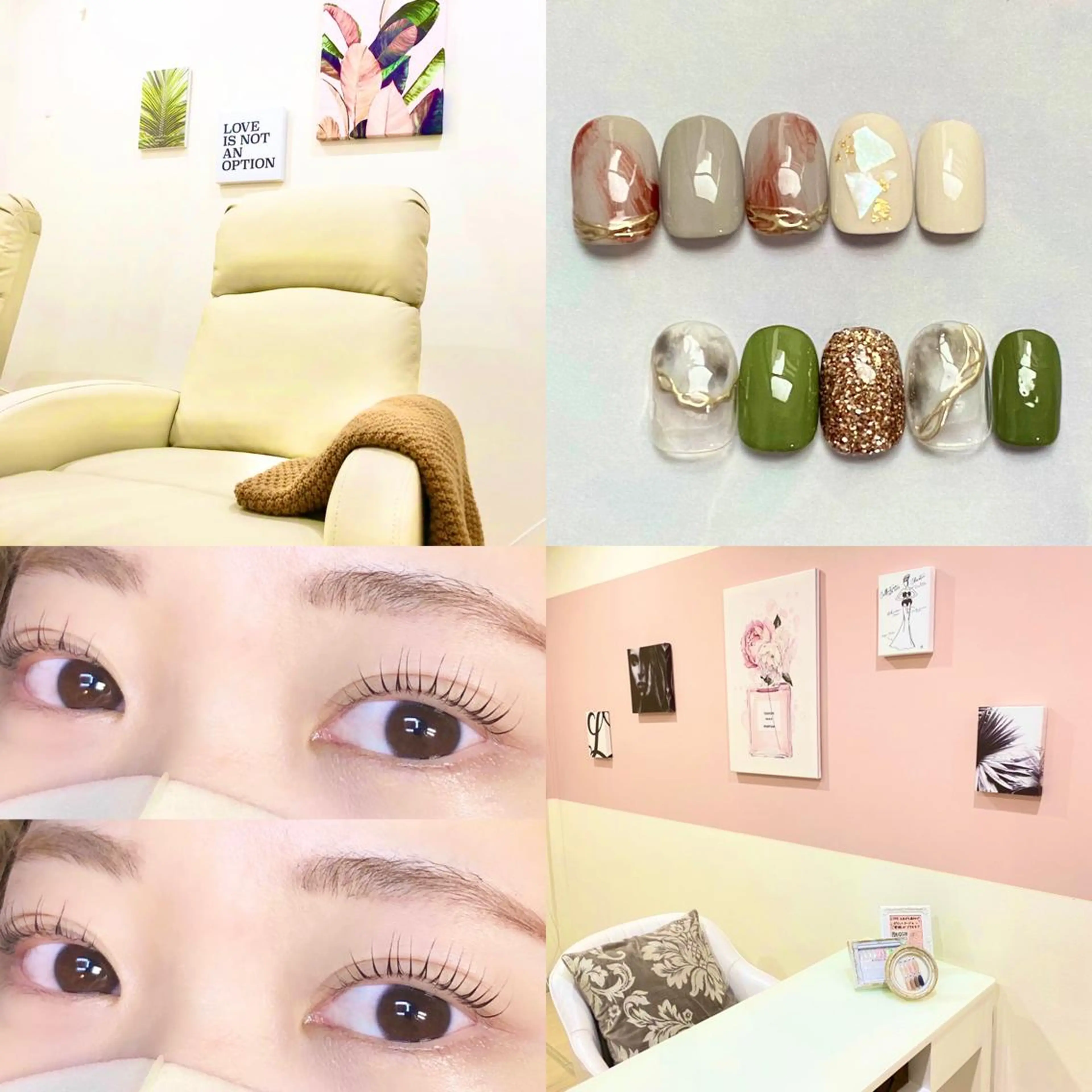 ネイル べっ甲ネイル ジェルネイル ミラーネイル ニュアンスネイル パラジェル Nail&eye Belire 新宿のネイルデザイン