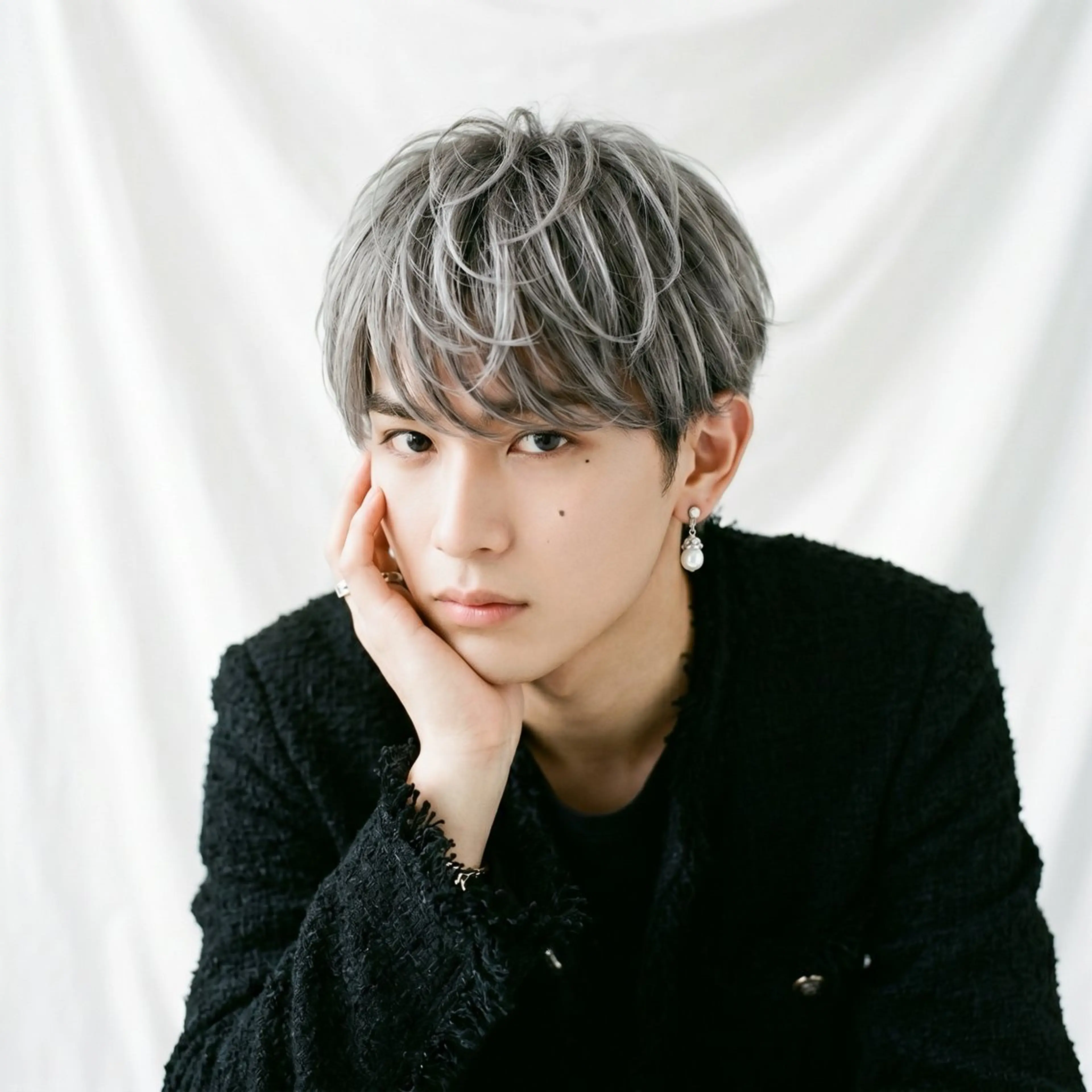 ミディアム カラー メンズ ミディアムパーマ メンズハイトーン メンズメッシュ マッシュ メンズパーマ ヘアカラー トリートメント 🔮メンズ縮毛矯正 メンズパーマ💎竹永のヘアスタイル