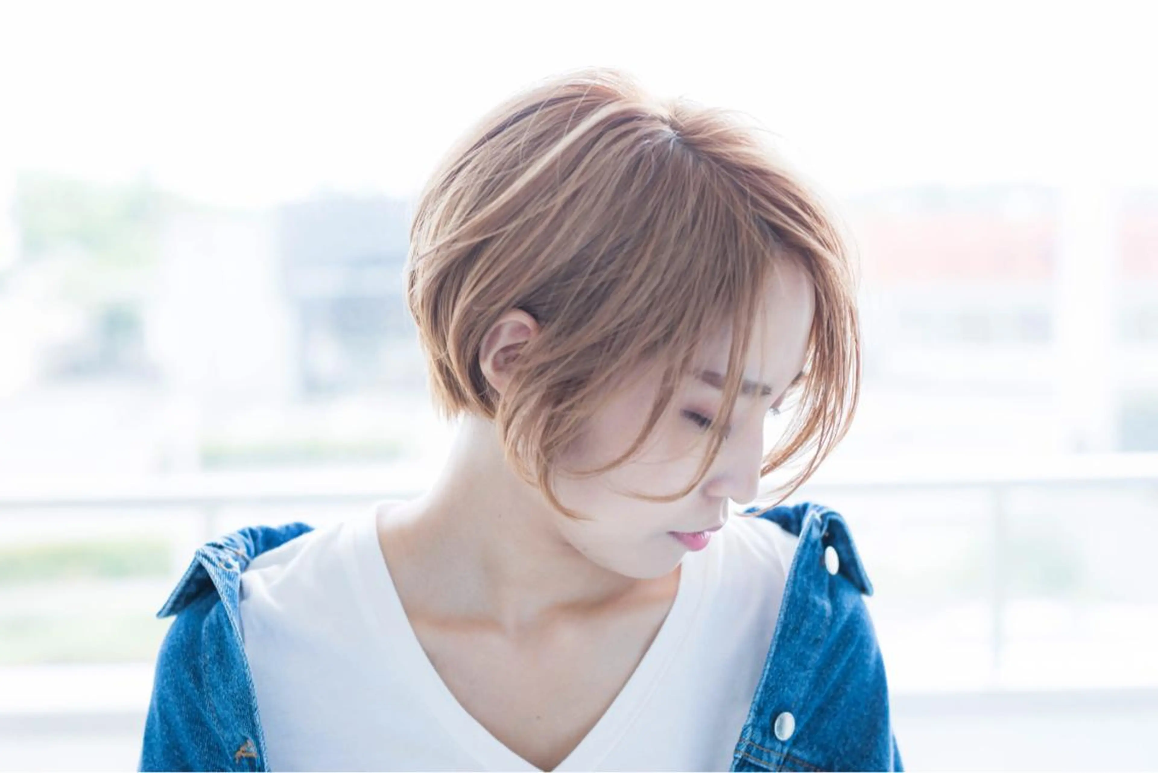 ショート カラー 小野 和摩のヘアスタイル
