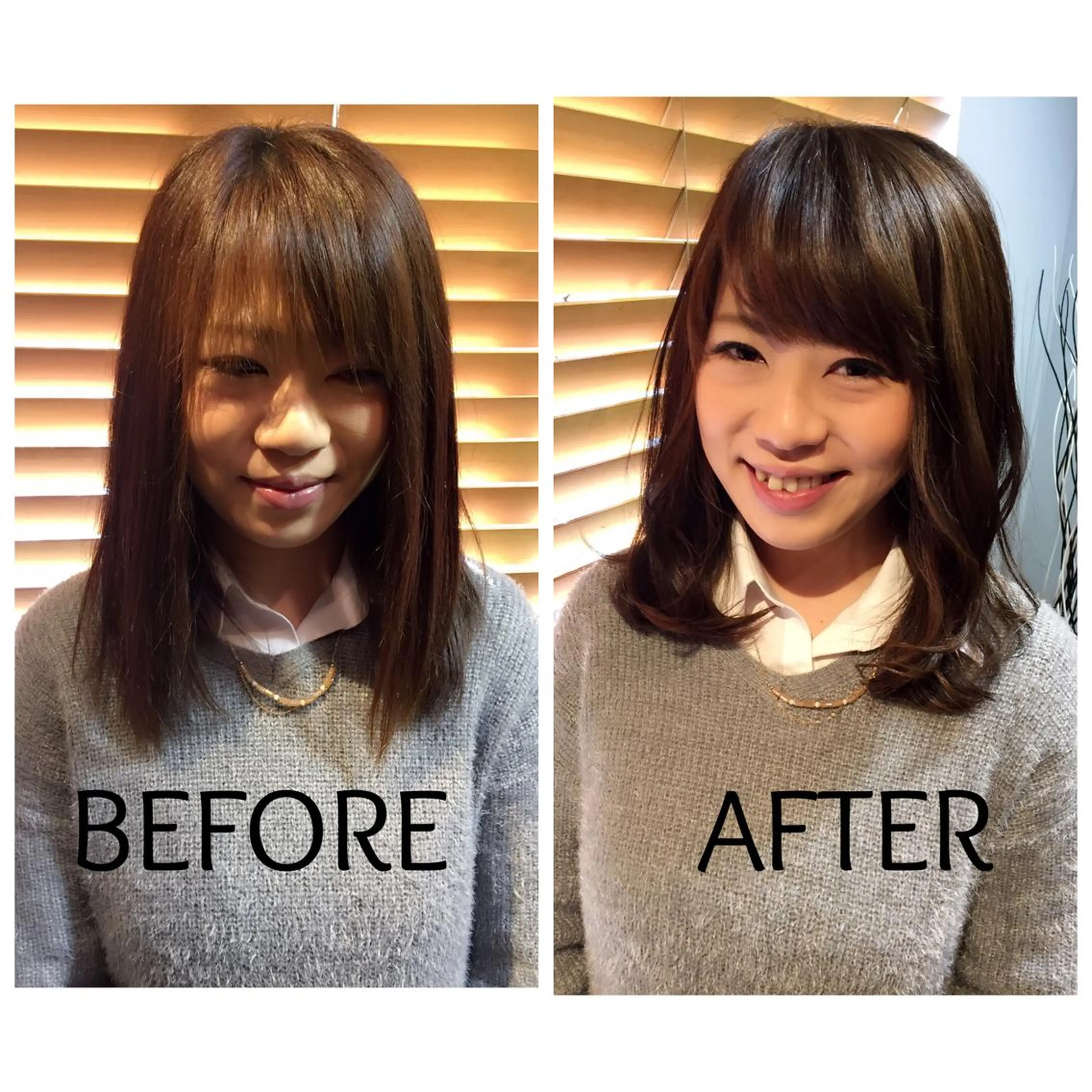 ミディアム KARITA officialのヘアスタイル