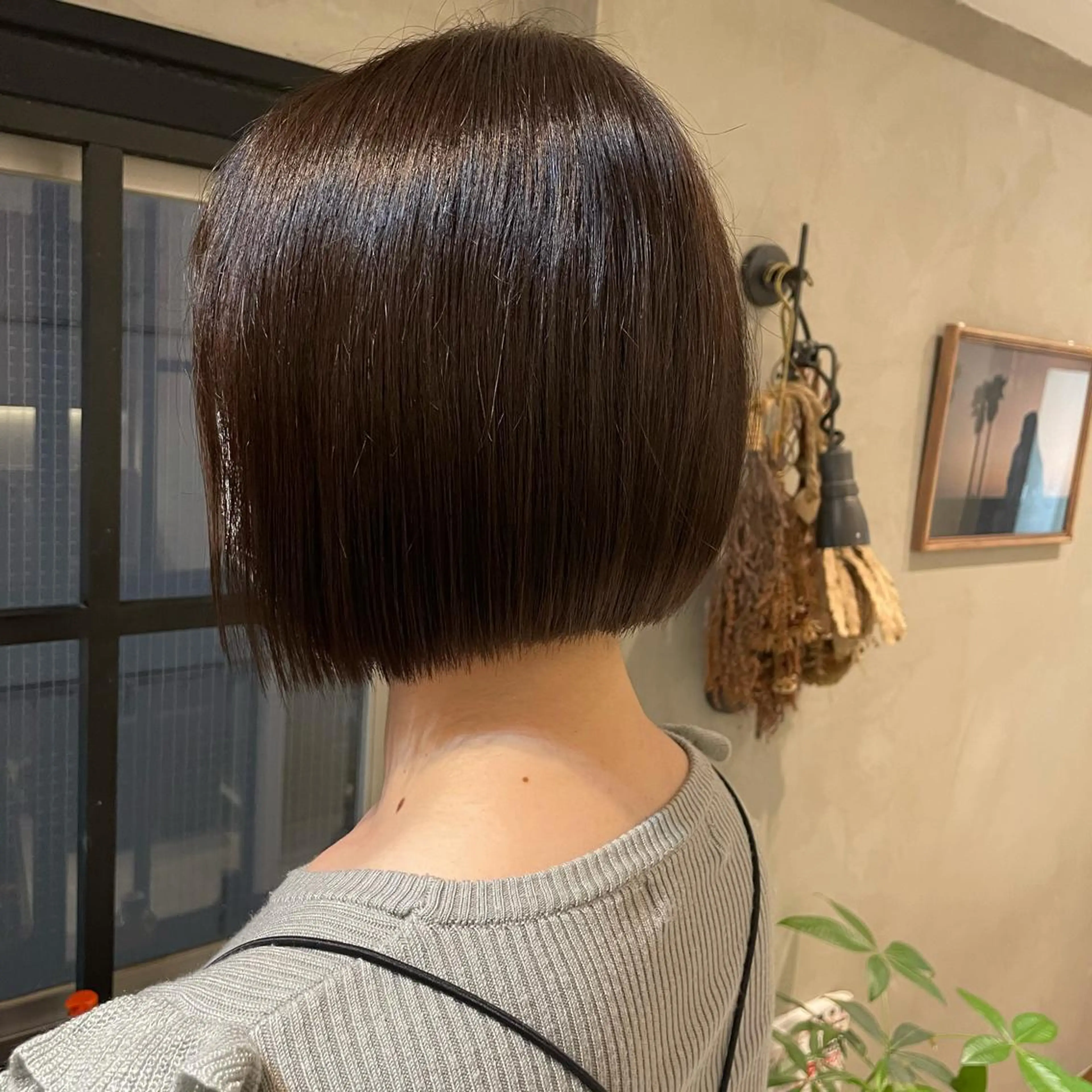 ショート パーマ 髪質改善 ストレートパーマ 10月限定モニター 髪質改善美髪矯正のヘアスタイル