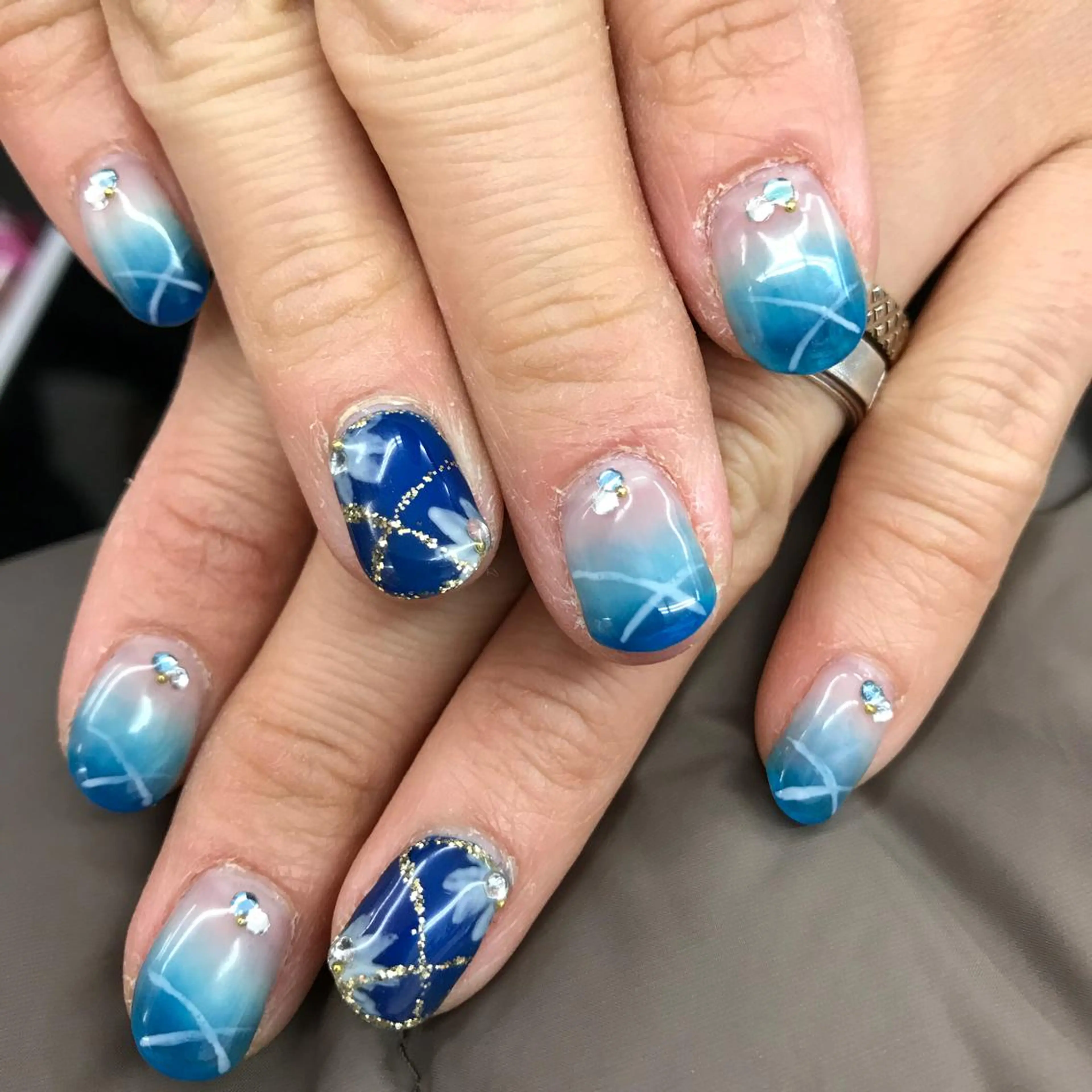 ネイル フラワーネイル 菊地 里沙のネイルデザイン