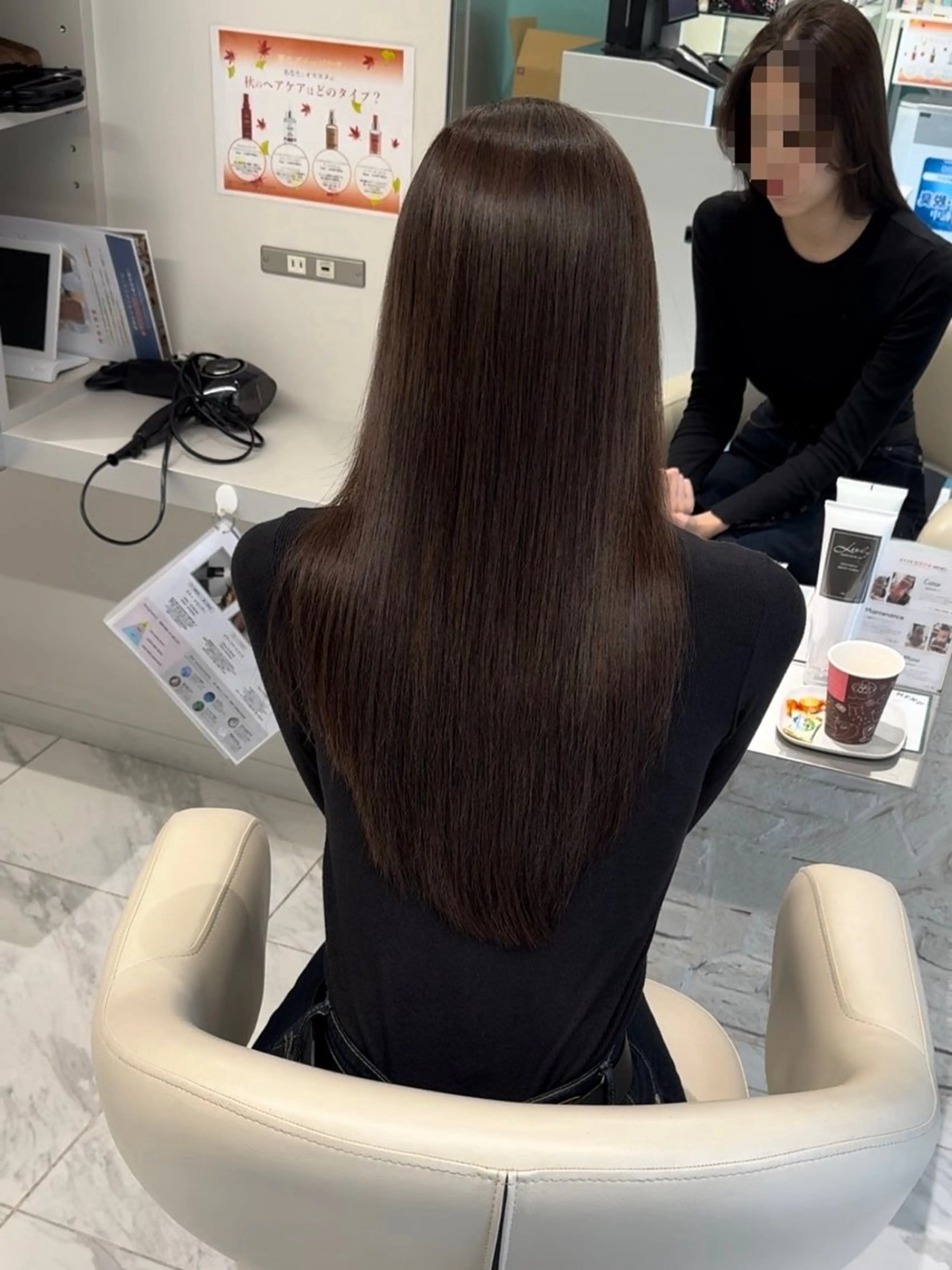 ロング 髪質改善 縮毛矯正 トリートメント 髪質改善/縮毛矯正 心斎橋/池本有宏のヘアスタイル