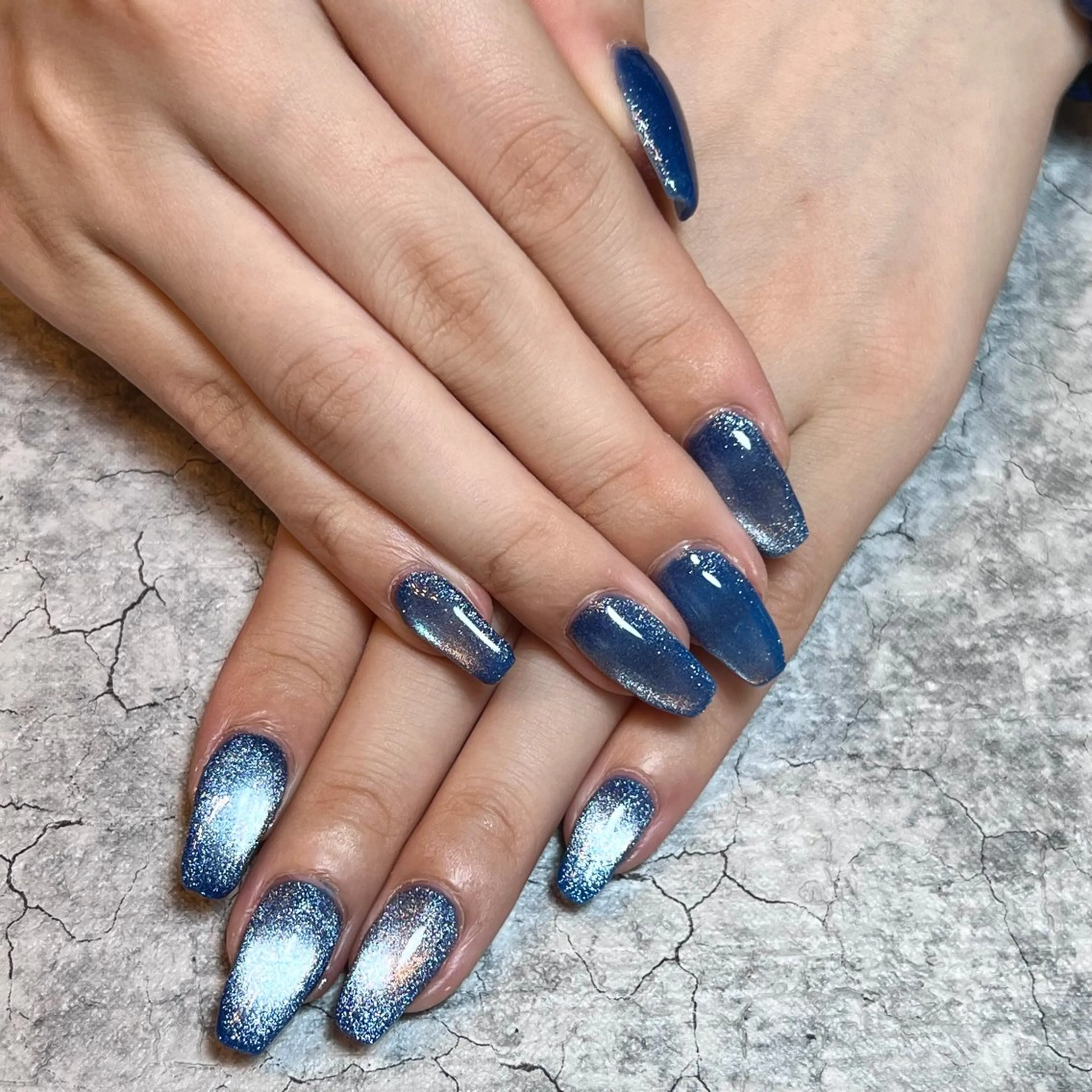 ネイル マグネットネイル 自由が丘サロン あやめ💅のネイルデザイン