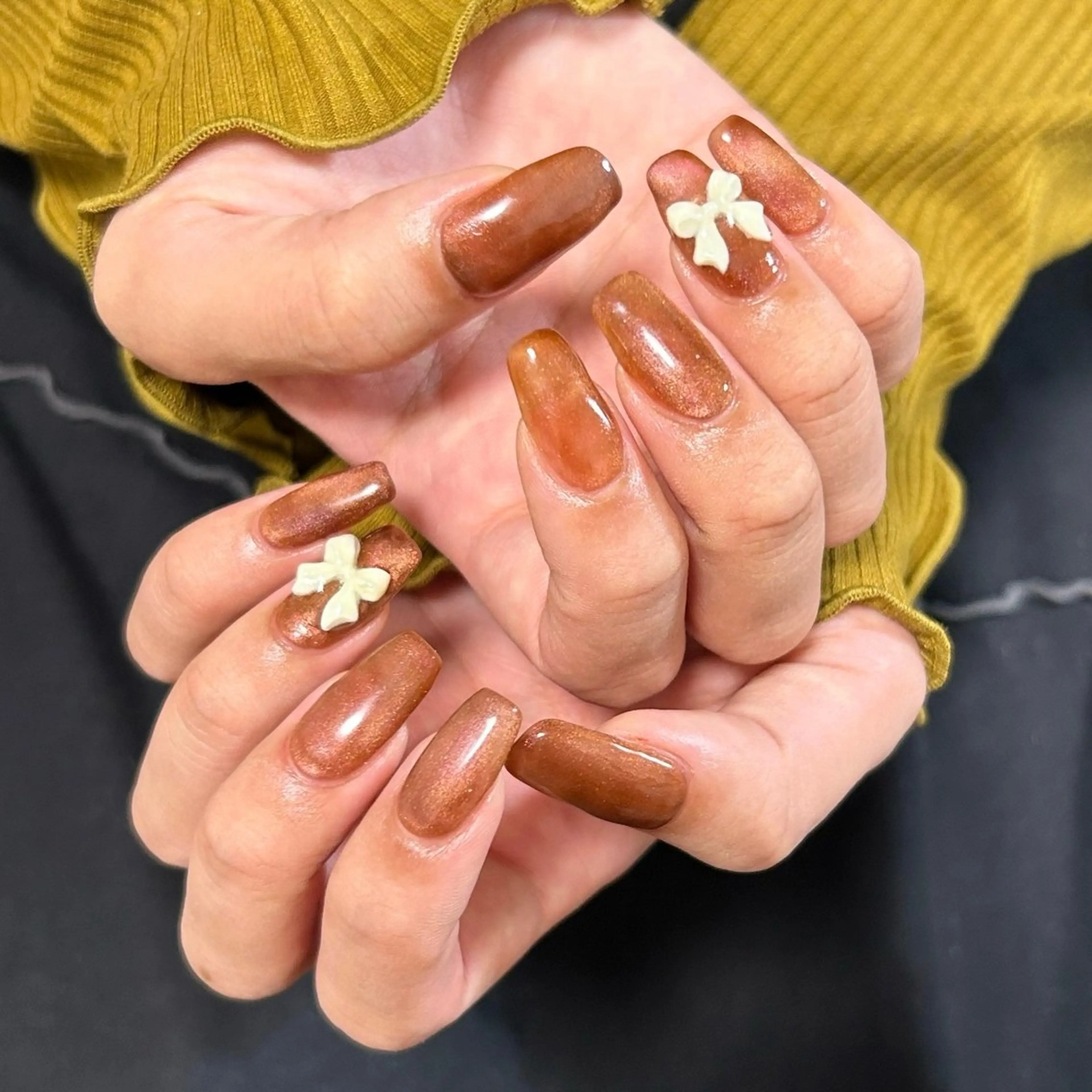 ネイル ハンドネイル unwind🍒/ 学芸大学 /持ち込みのネイルデザイン