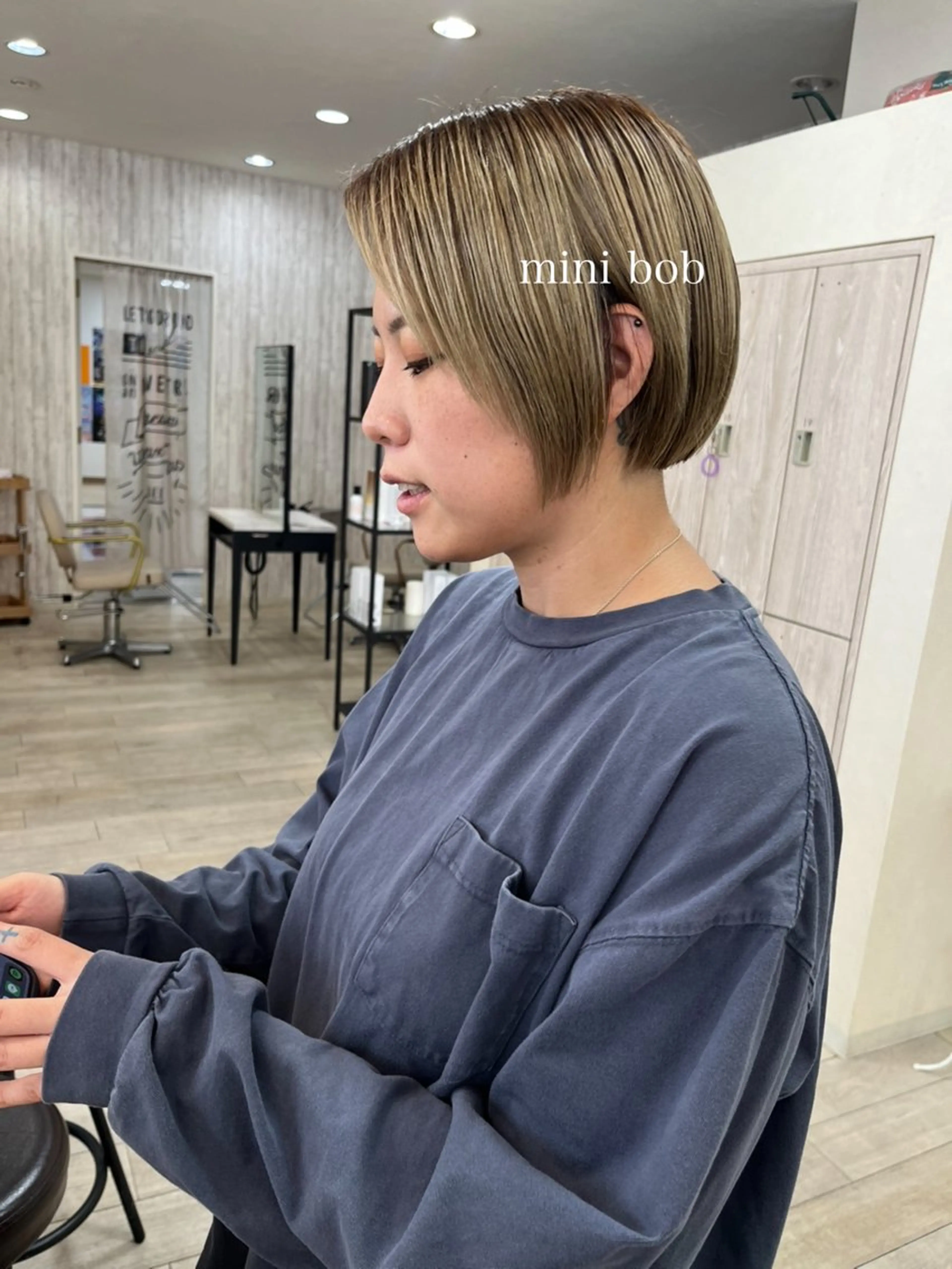 ショート 切りっぱなしボブ ショートボブ ハンサムショート ボブ ショートヘア カット トリートメント 初めてのショート お任せください✂️のヘアスタイル