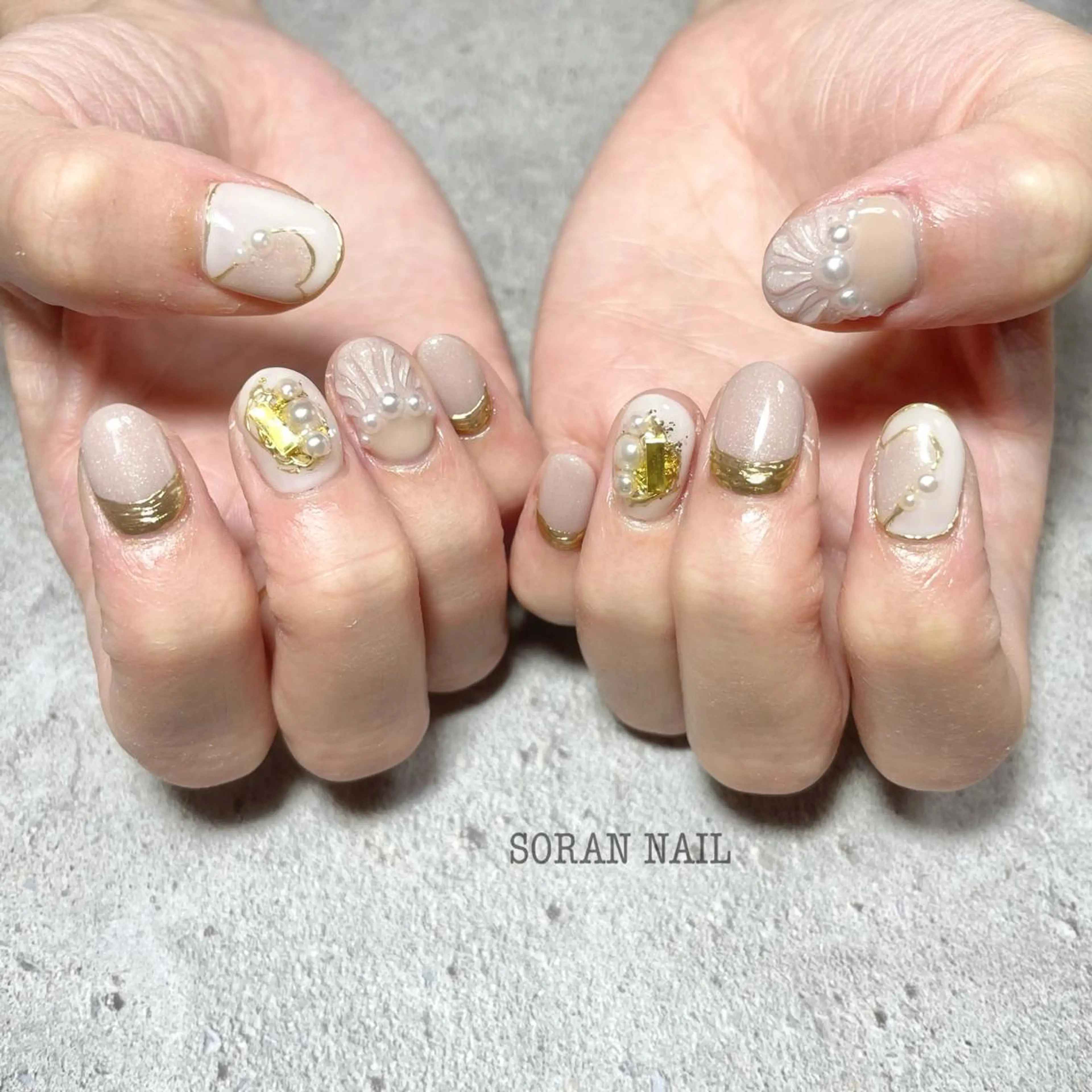 ネイル ハンドネイル soran nailのネイルデザイン