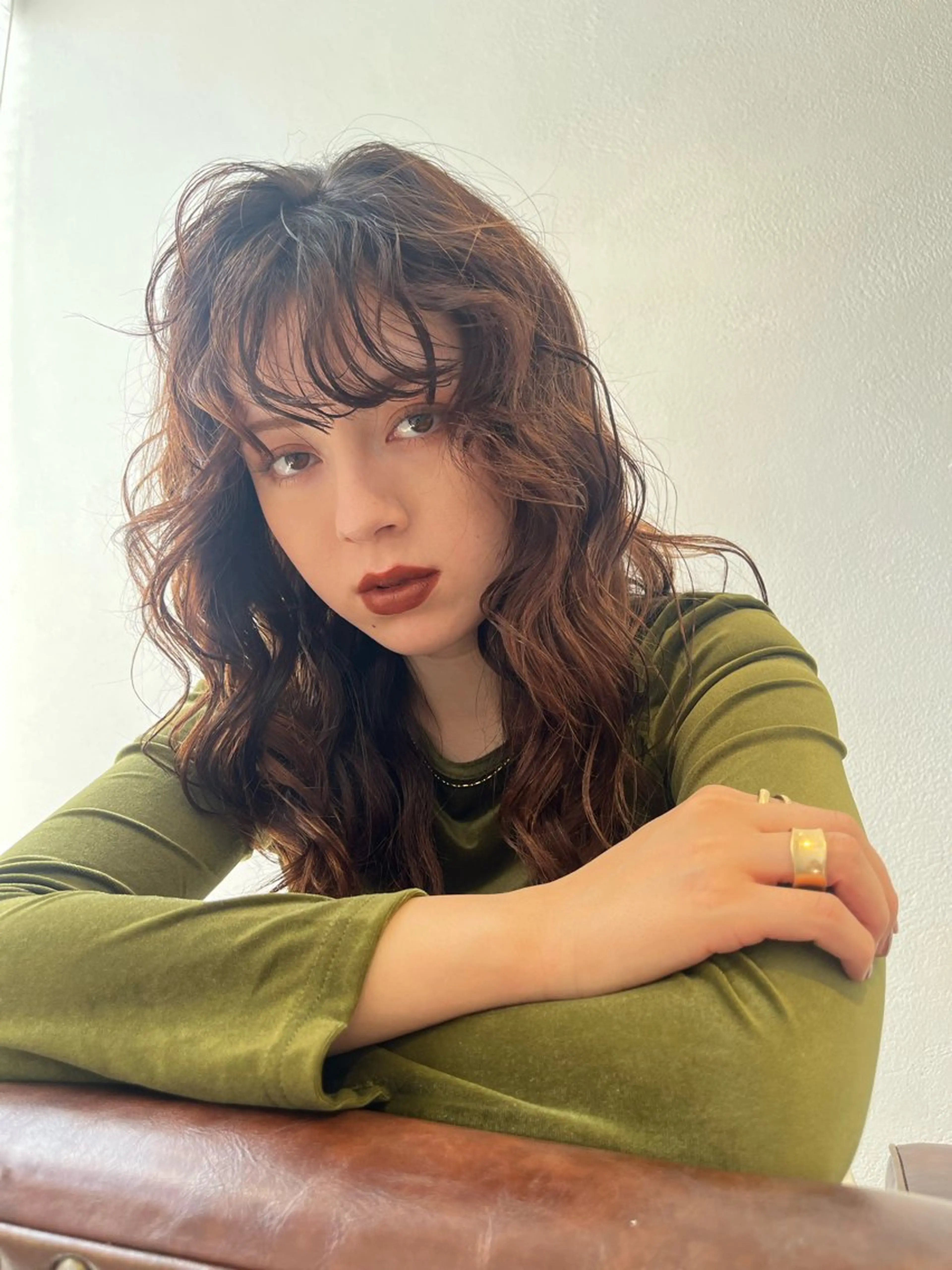 ロング パーマ ayano 🌱のヘアスタイル