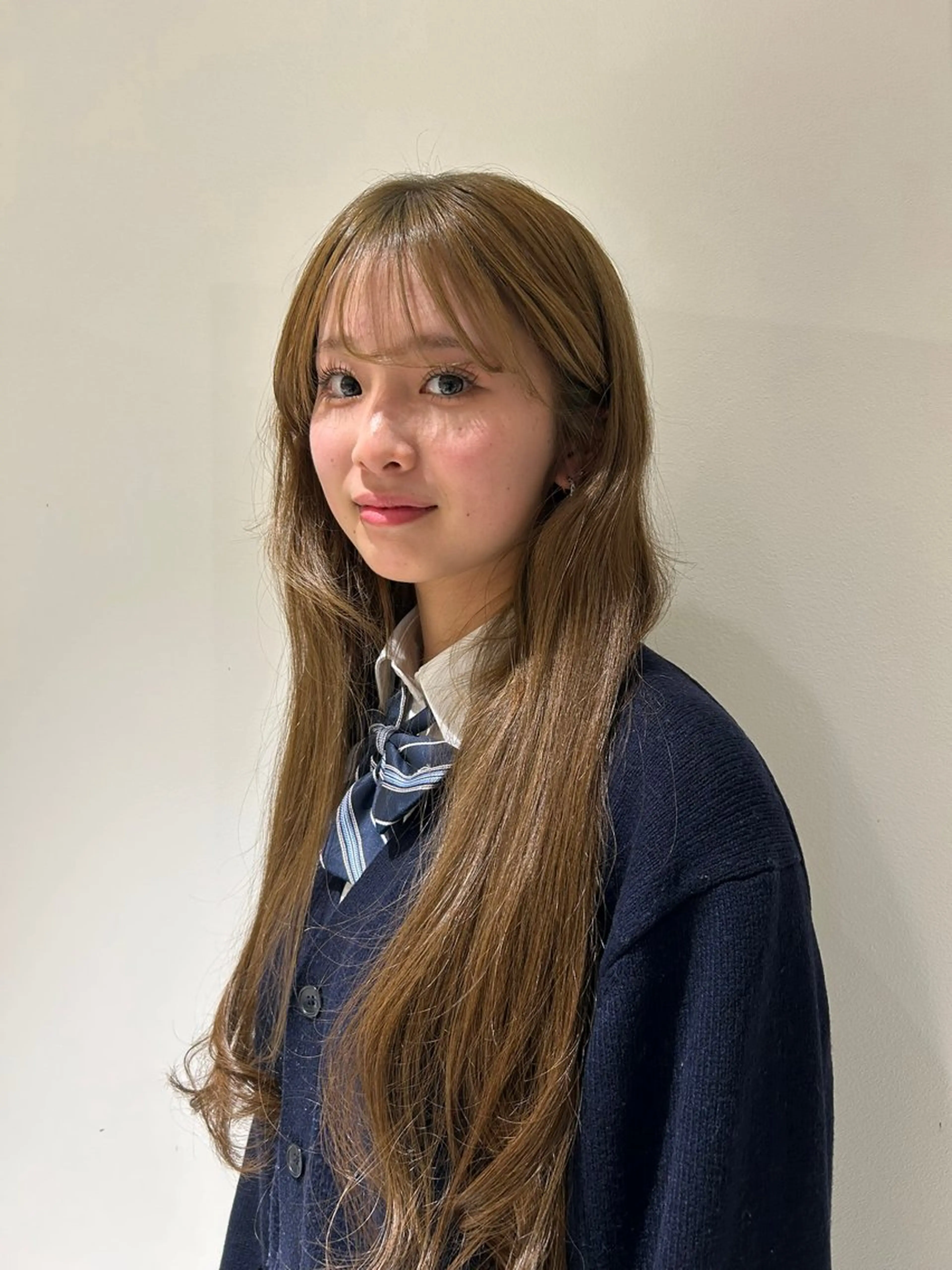 【❤️🔥髪の痛みを気にする方におすすめ❤️🔥】ブリーチなしダブルで作る透明感カラー🌟の写真
