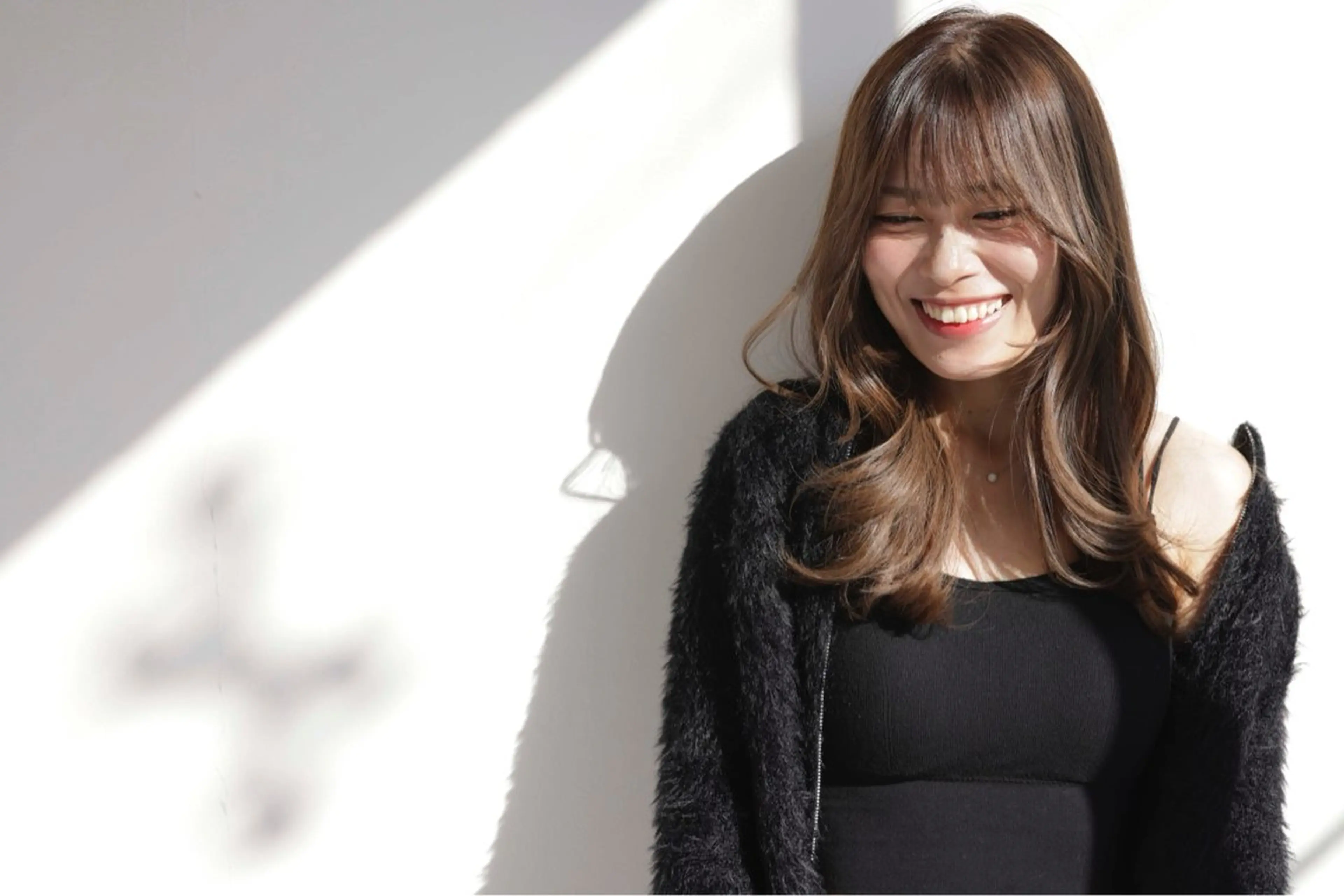 ロング カラー ヘアアレンジ 韓国風ヘア レイヤーカット カット ヘアカラー 透明感韓国ヘア♡ みつきのヘアスタイル