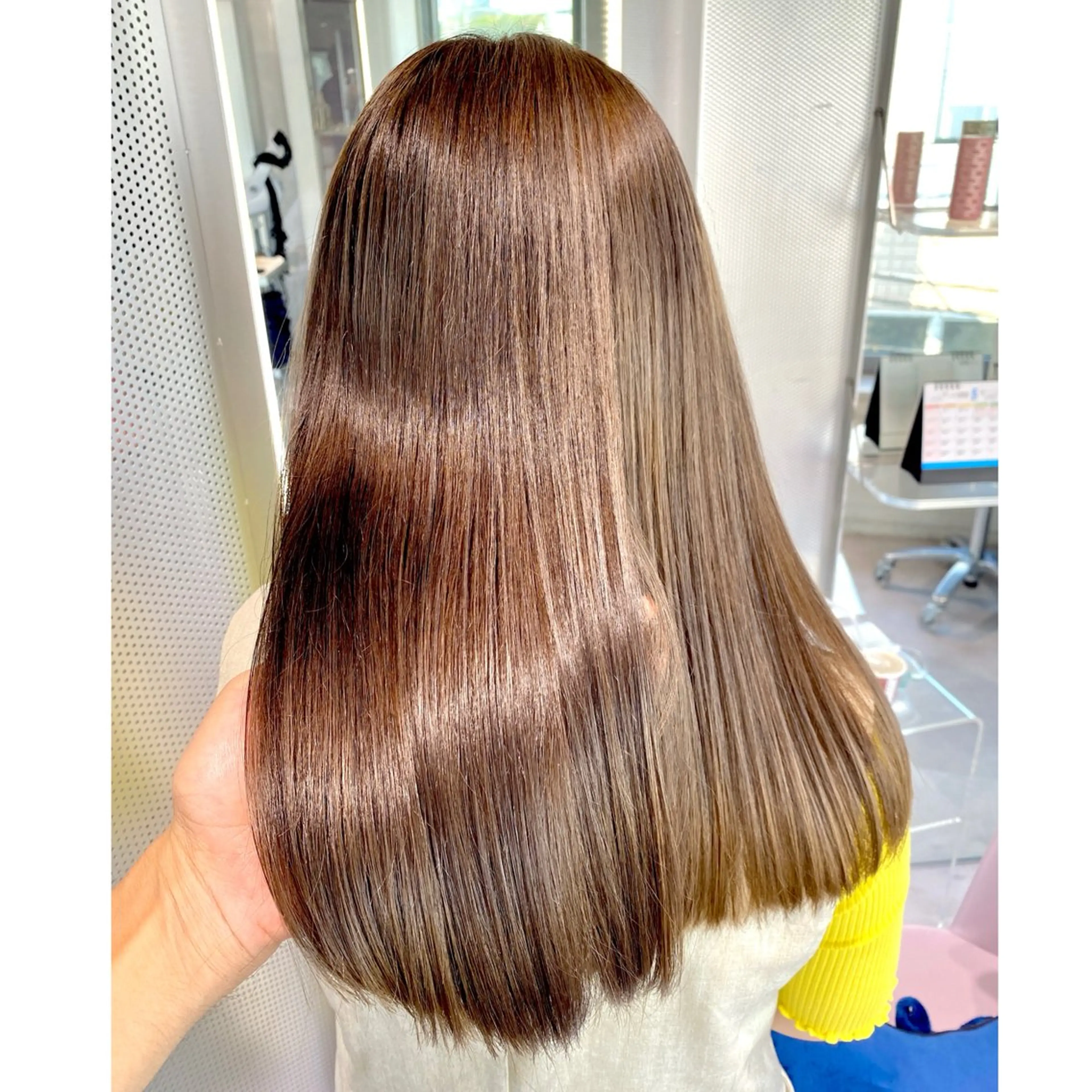 セミロング 森 隆秀/韓国ヘアのヘアスタイル