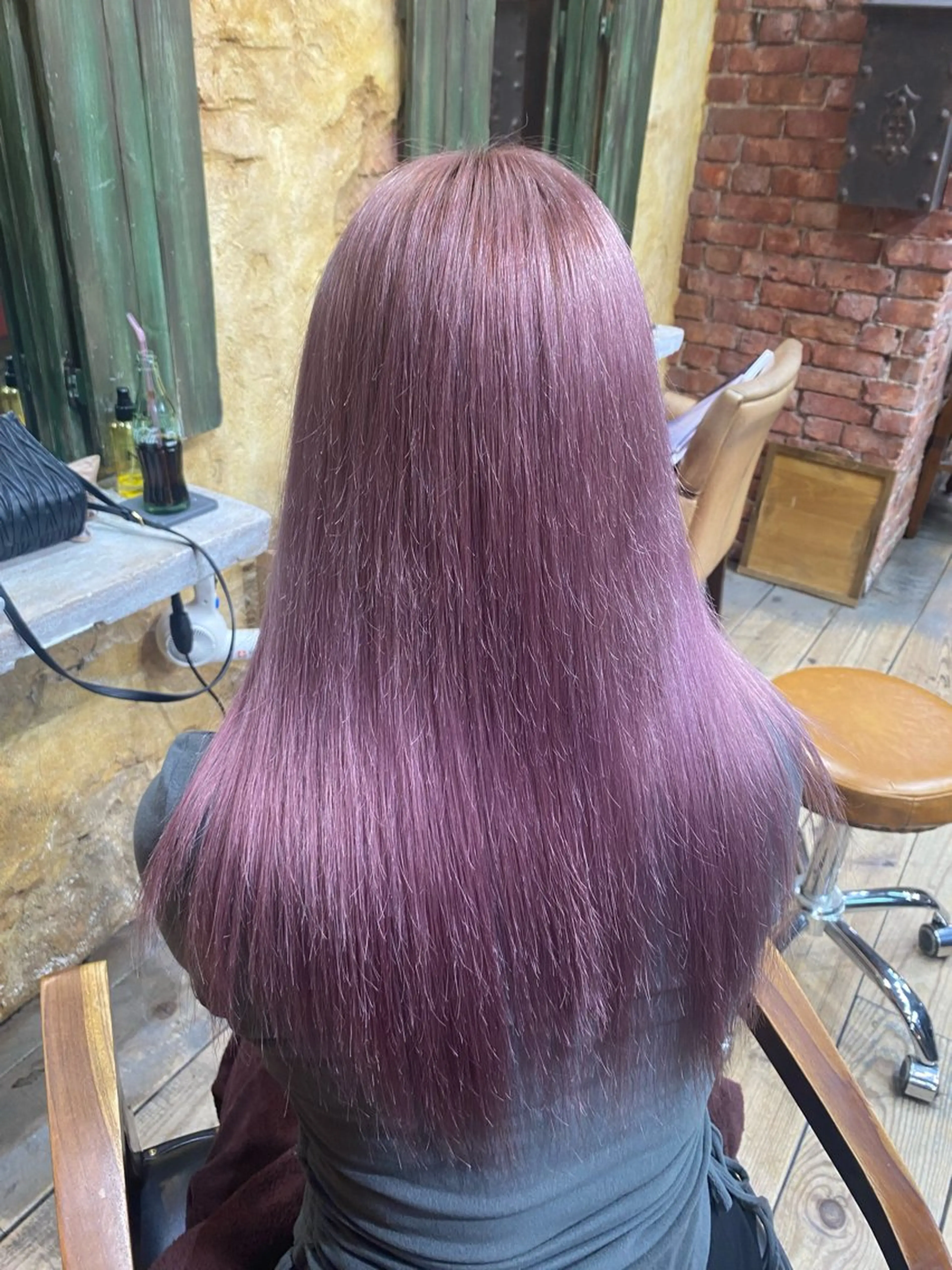 ロング カラー 髪質改善/ 大久保壯真のヘアスタイル