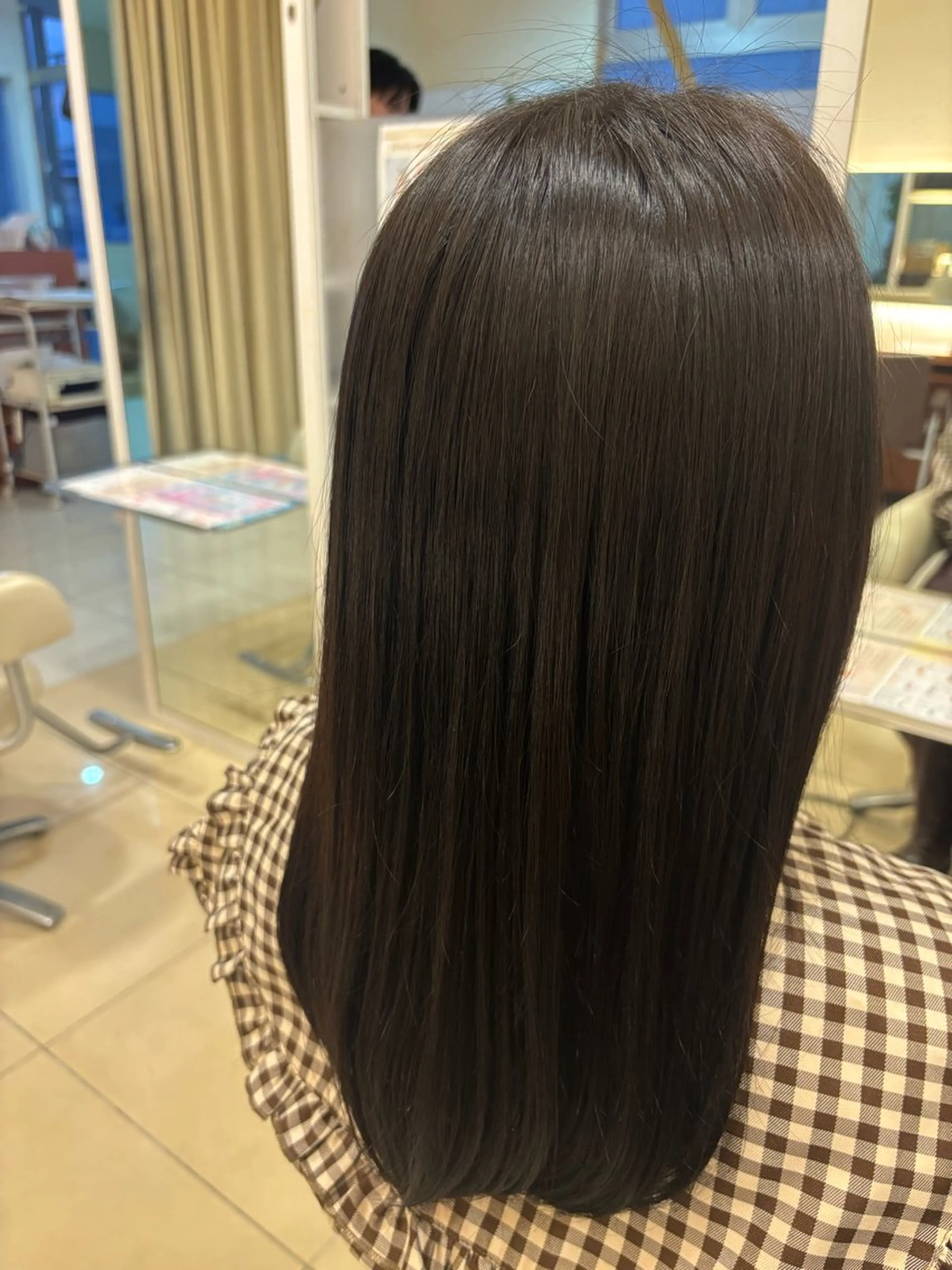 カラー ヘアカラー 長野 愛のヘアスタイル