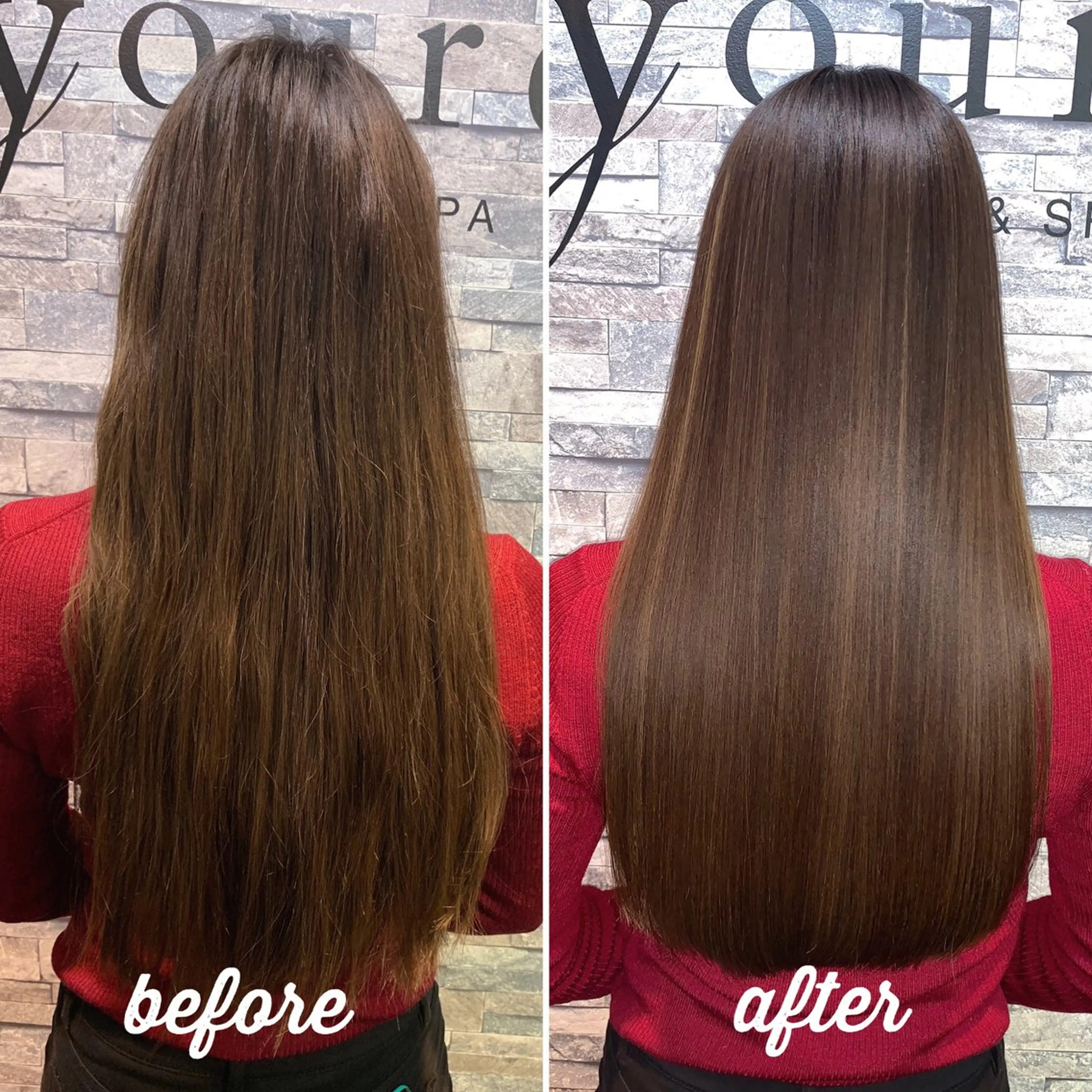 セミロング 髪質改善/韓国風 恵比寿/Renのヘアスタイル