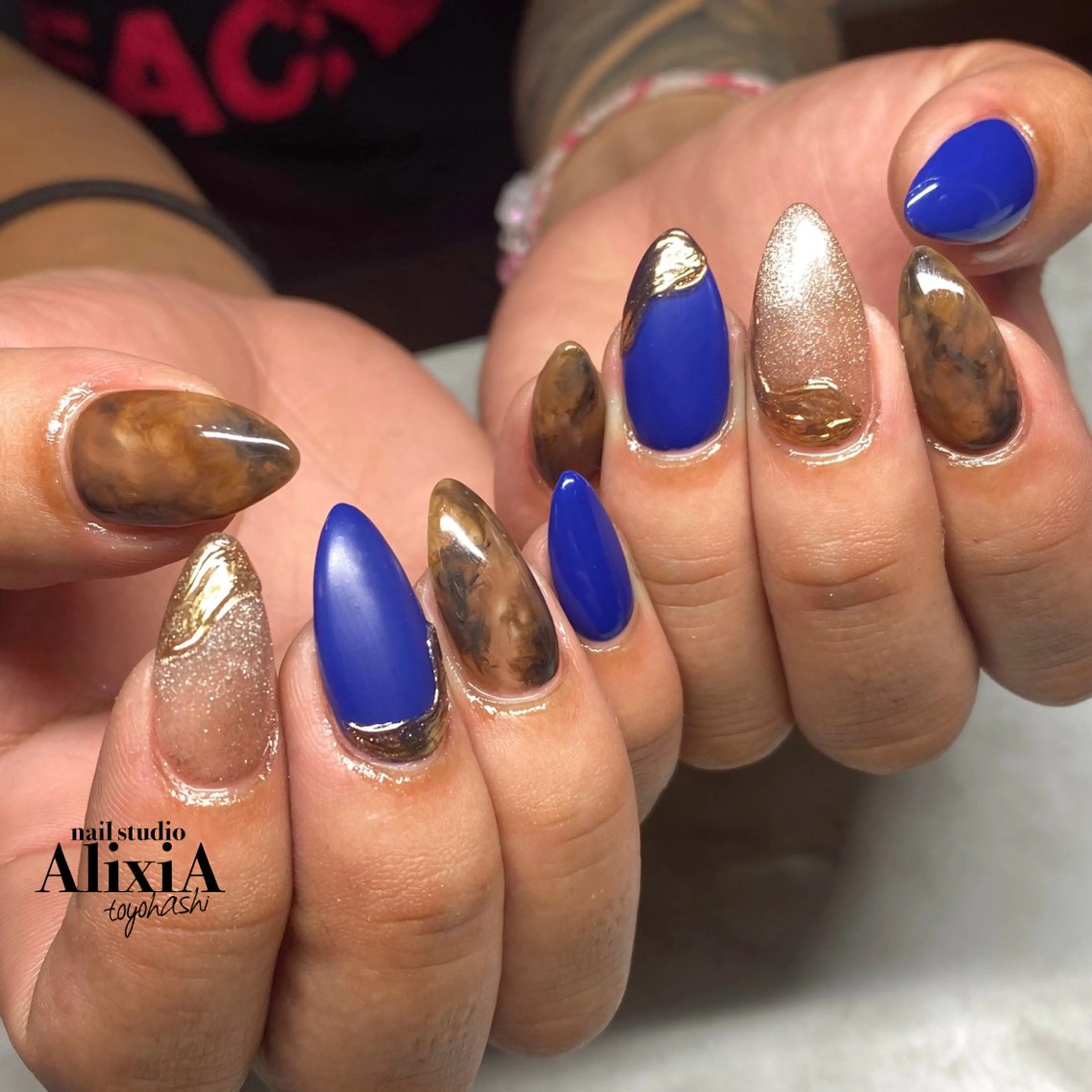 ネイル ハンドネイル AlixiA   nail studio所属・AlixiA ゆみのネイルデザイン