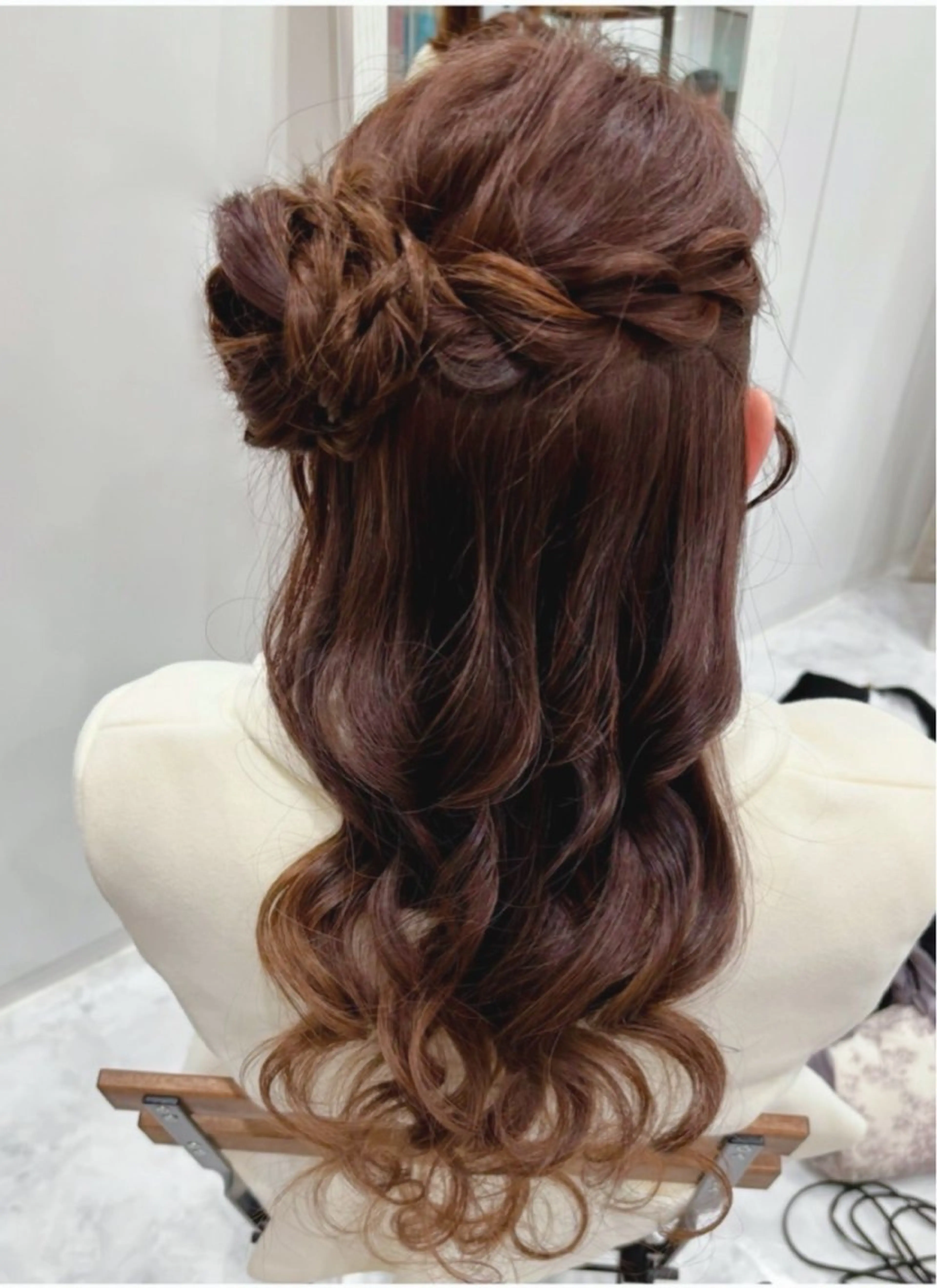 ヘアアレンジ ヘアセット🎀推し活 市川駅近🩵MIHOのヘアスタイル