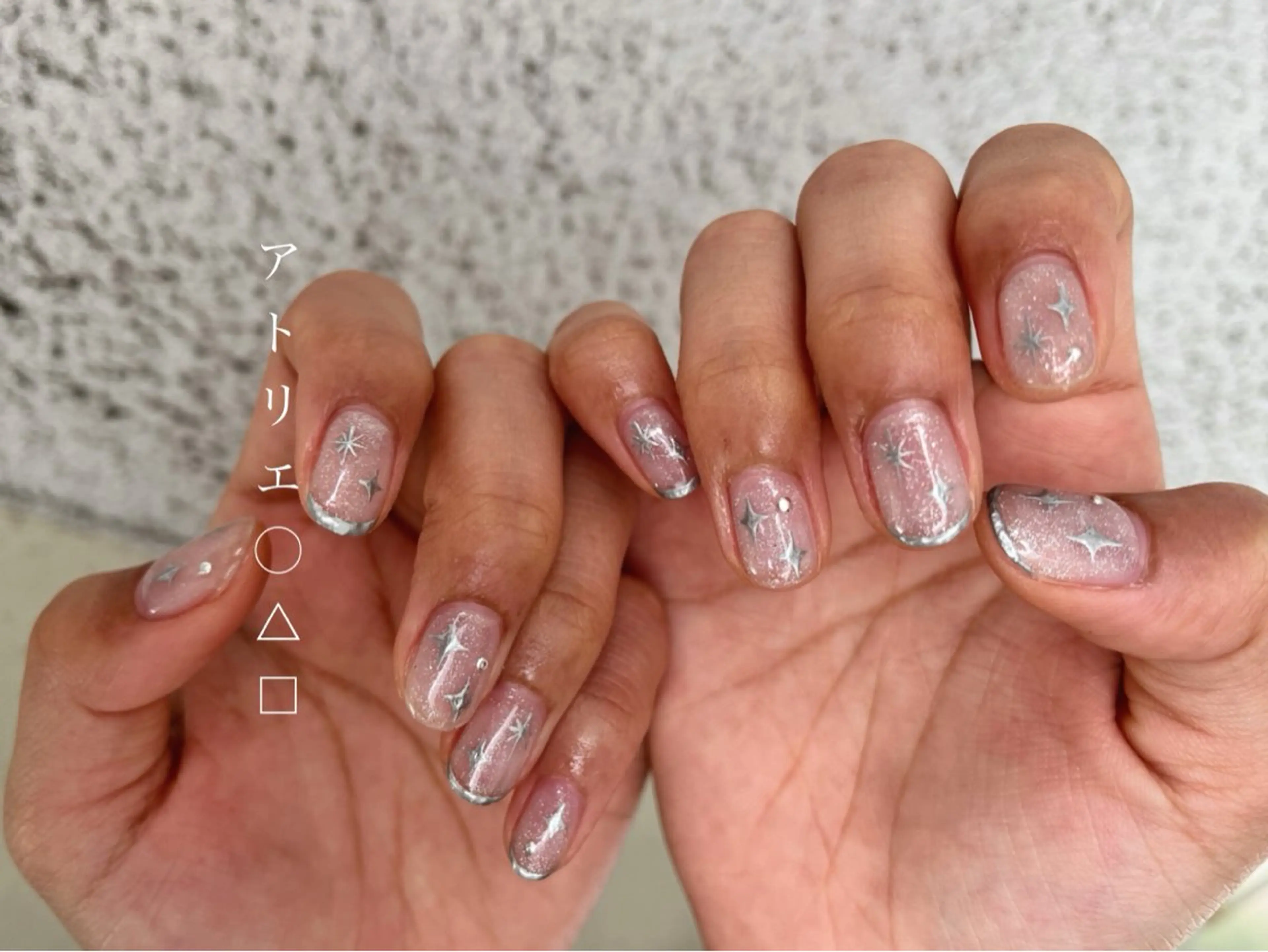 ネイル ハンドネイル アトリエ ○△□のネイルデザイン