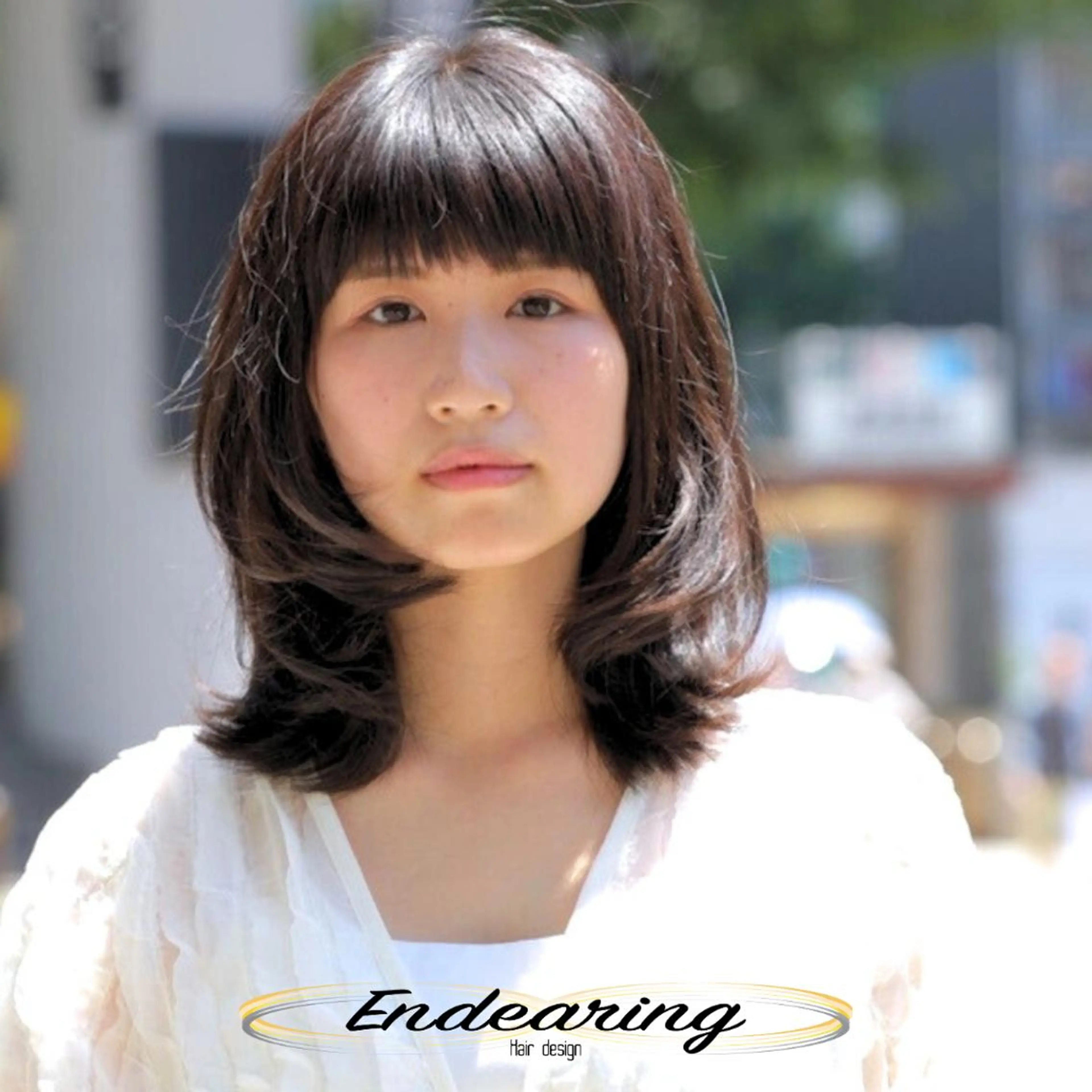 ミディアム レイヤーカット 似合わせカット カット ヘアカラー Endearing 銀座/レイヤーカットのヘアスタイル