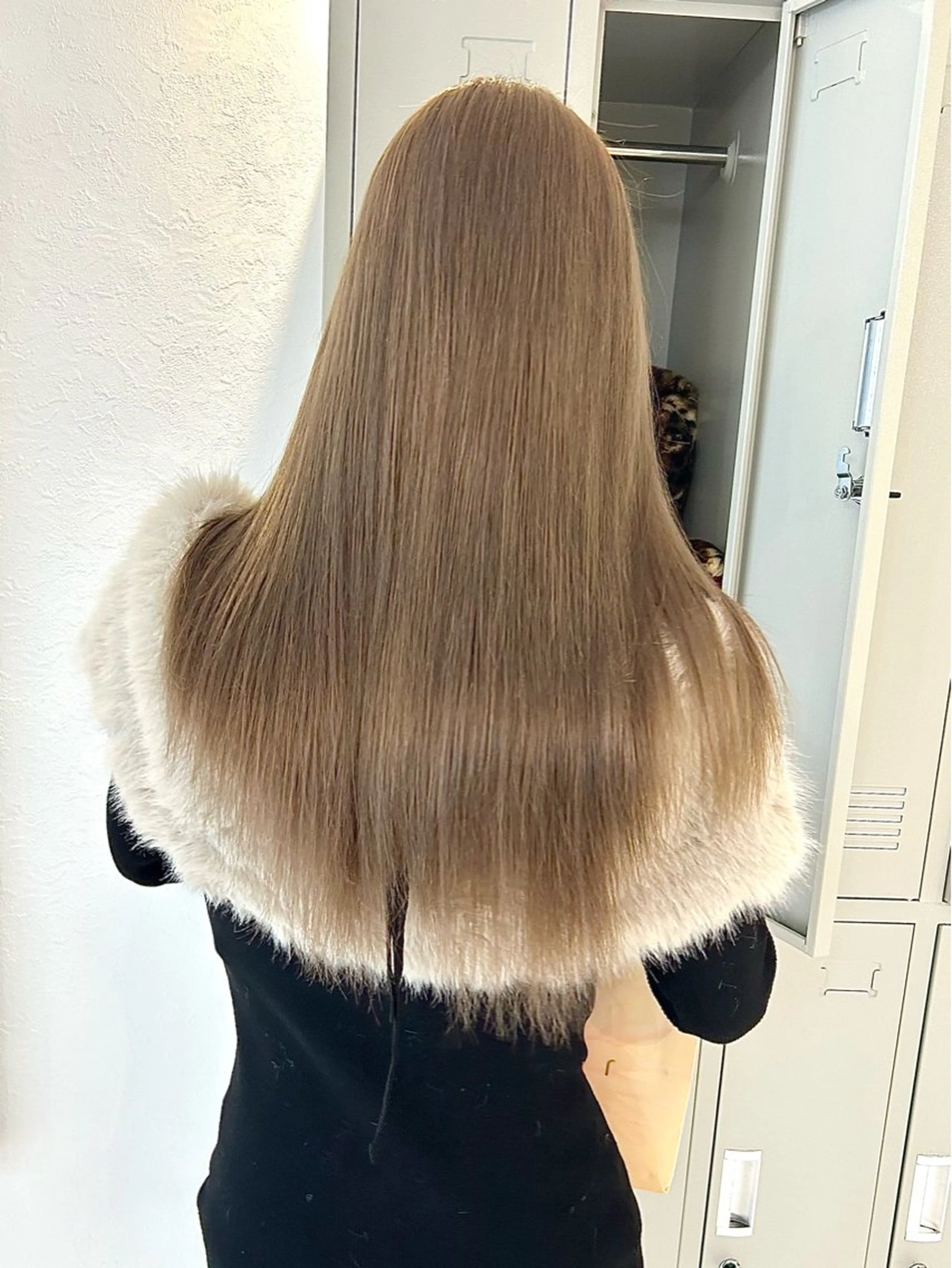 ロング カラー カット ヘアカラー Via 京都烏丸所属・RINA/ハイトーン /レイヤー/髪質改善のヘアスタイル