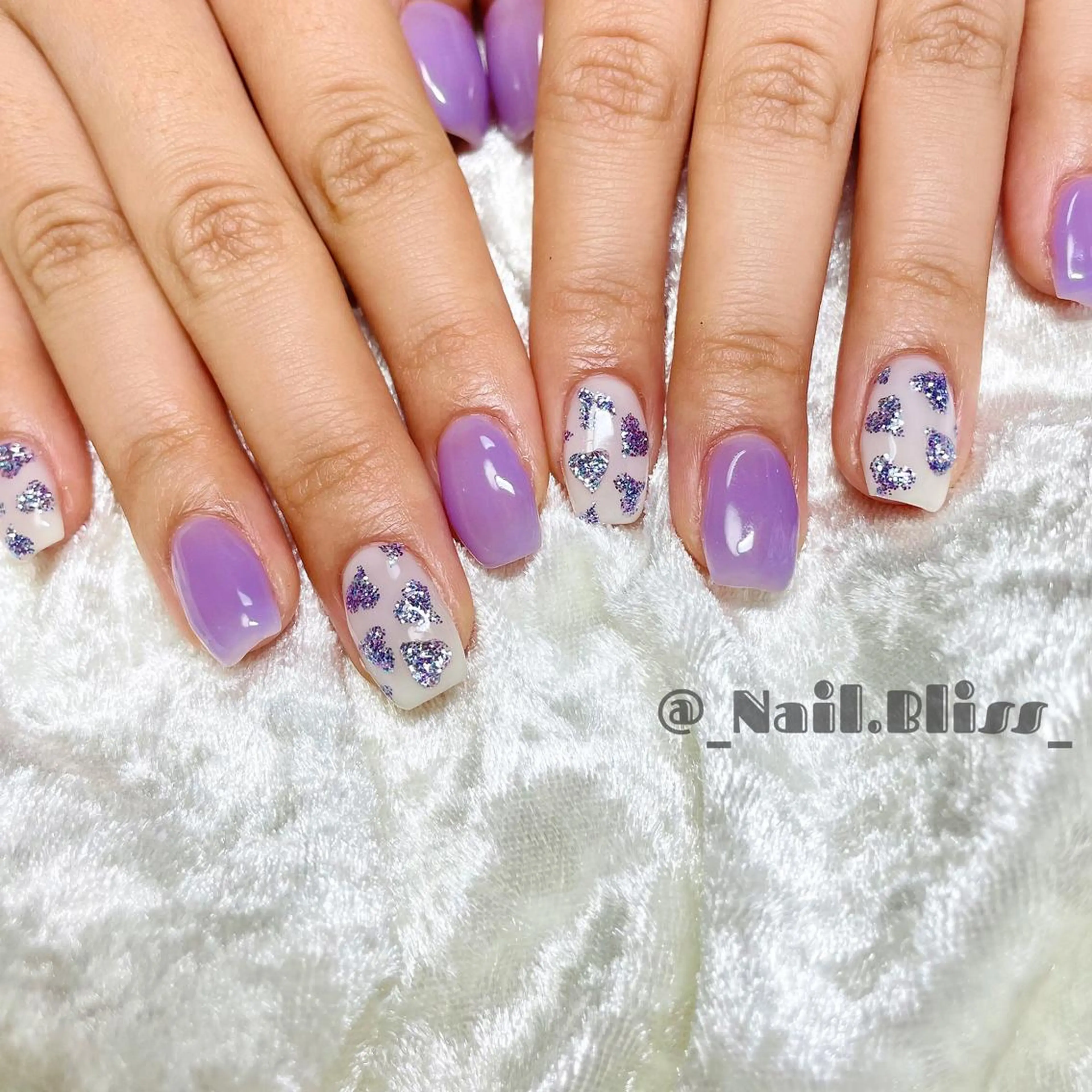 ネイル ぷっくりネイル ハンドネイル NAIL BLISSのネイルデザイン