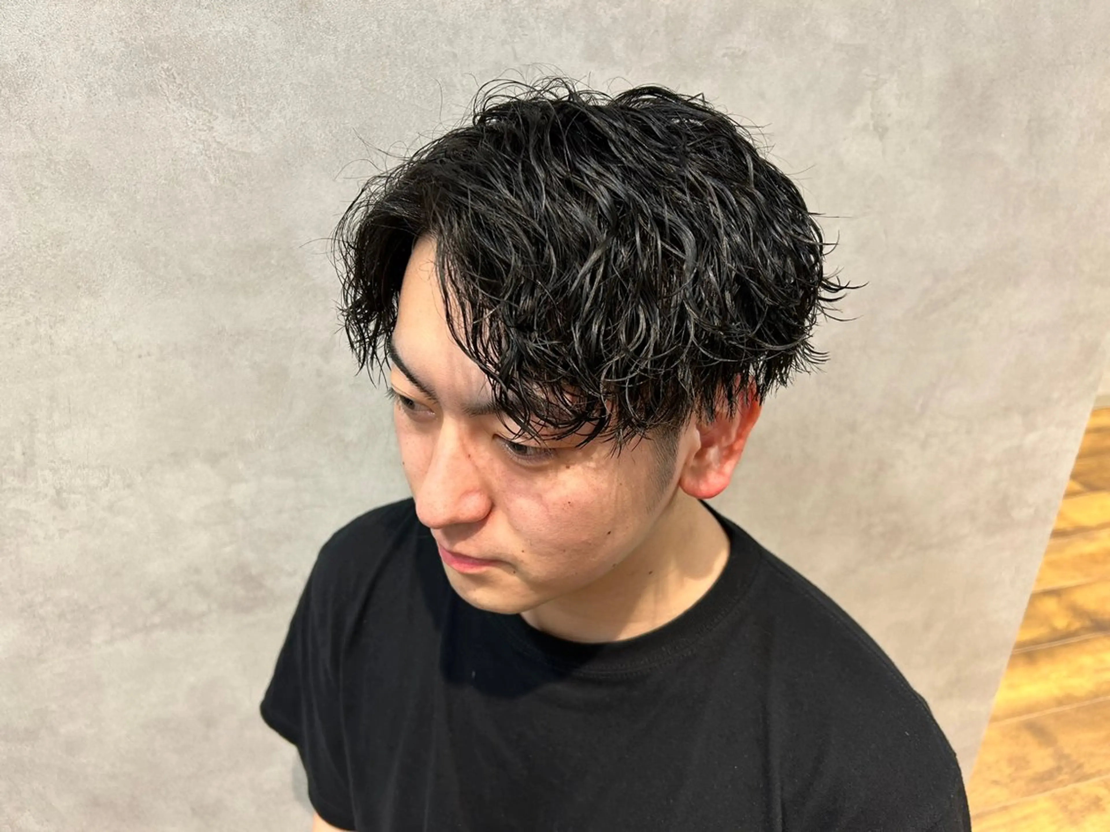 カット＆ツイストスパイラルパーマ＆トリートメント【ツイスパ/波巻き/ツイスト/シャドウパーマ/ニュアンスパーマ】の写真