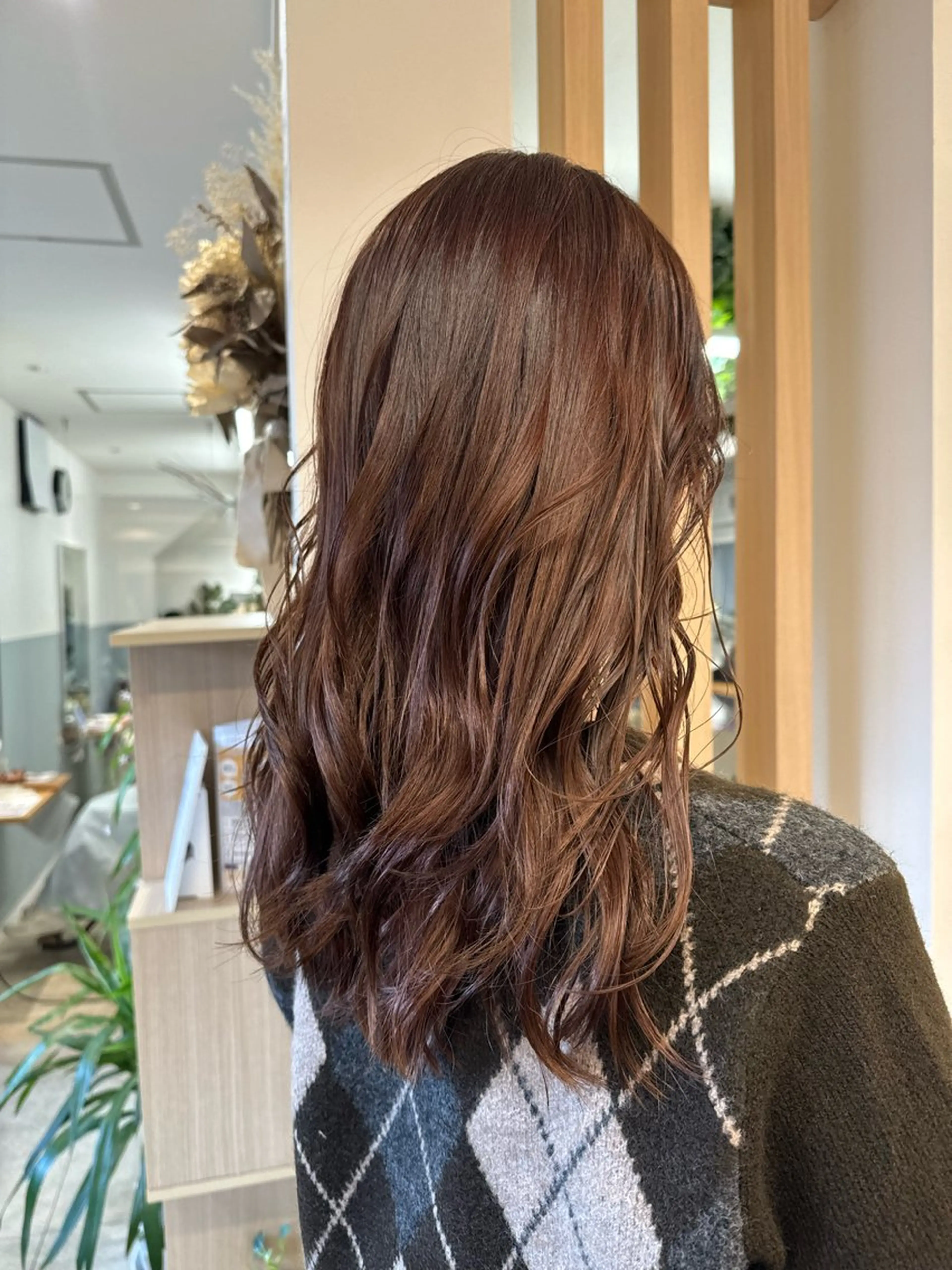 セミロング カラー 🎀Natsumi /暖色カラー🎀のヘアスタイル