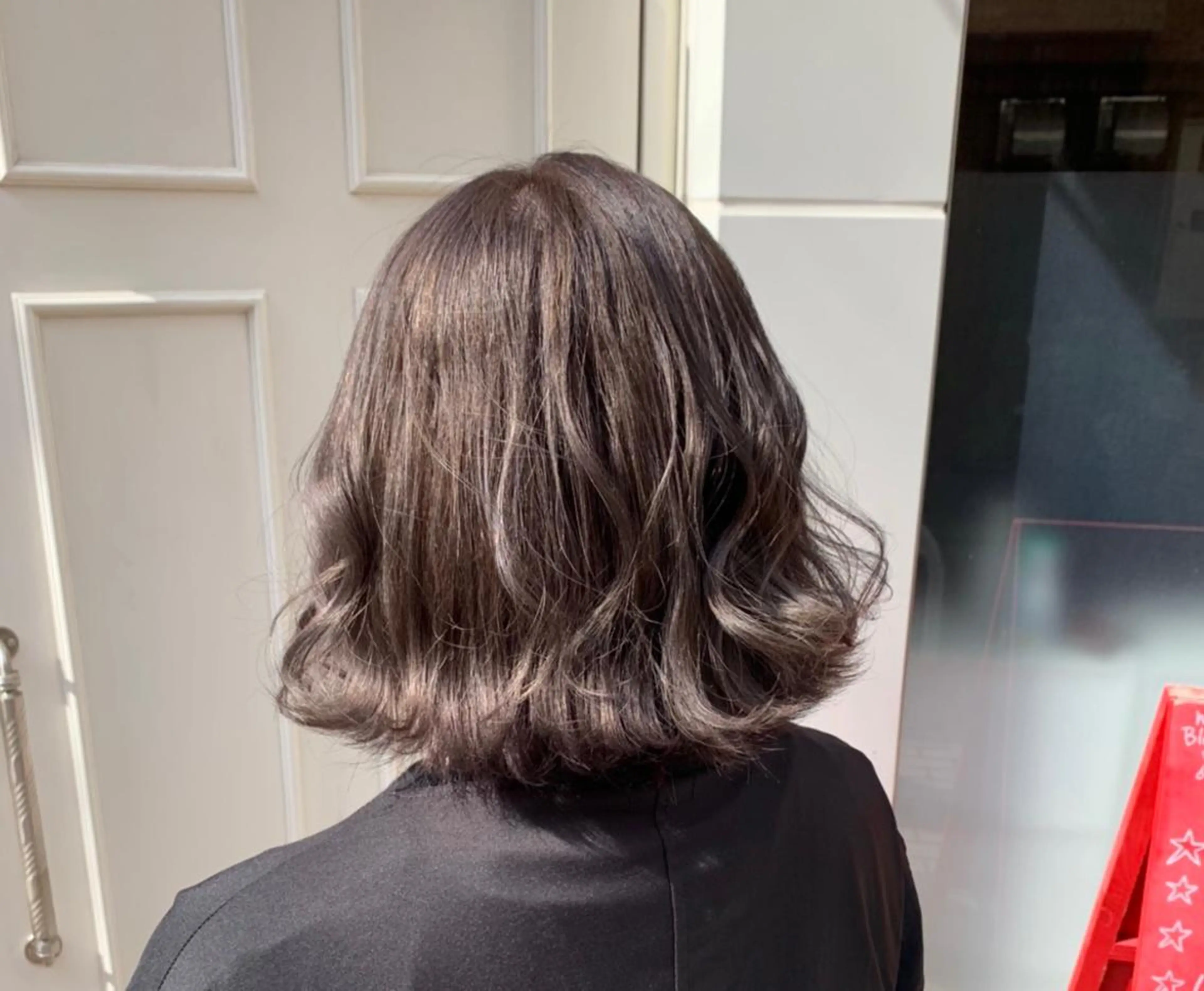 ショート カラー グレージュ 🫟Blanco🫟 Color&Careのヘアスタイル