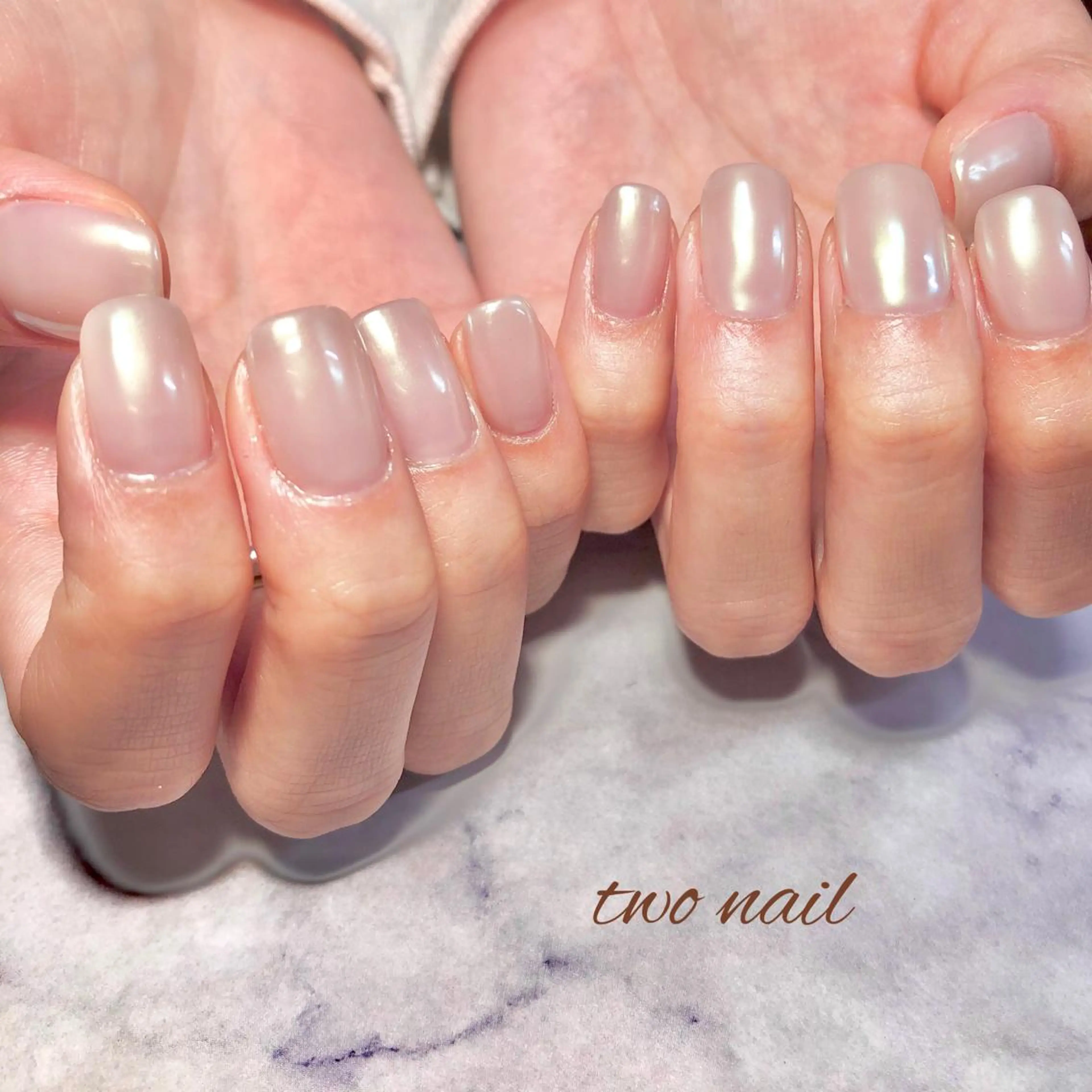 ネイル アートネイル オーロラネイル フットネイル ハート ニュアンスネイル ハンドネイル two nailのネイルデザイン