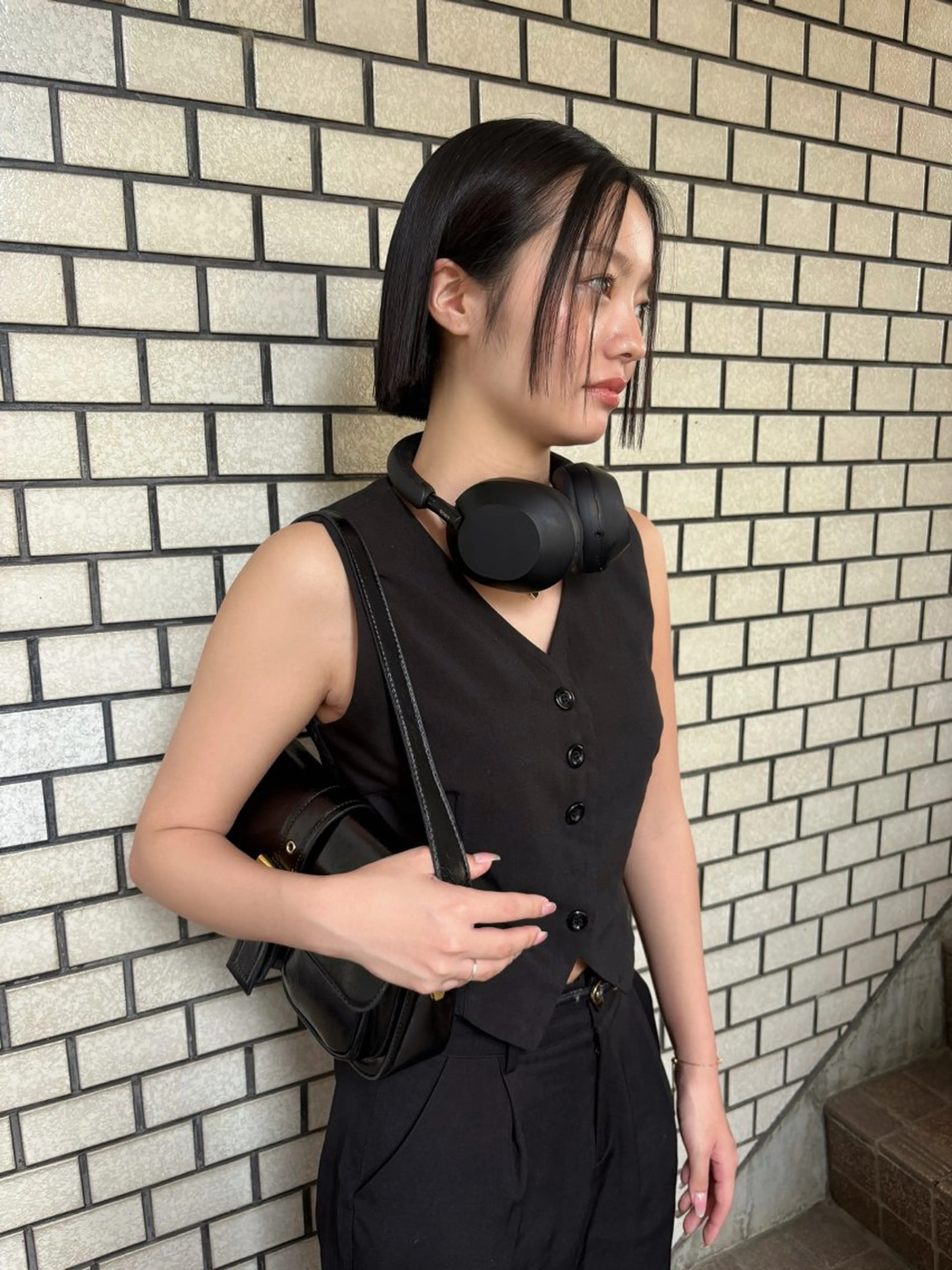 ミディアム カラー カット 縮毛矯正 トリートメント ボブ&顔まわりレ イヤー♡TOMOE♡のヘアスタイル