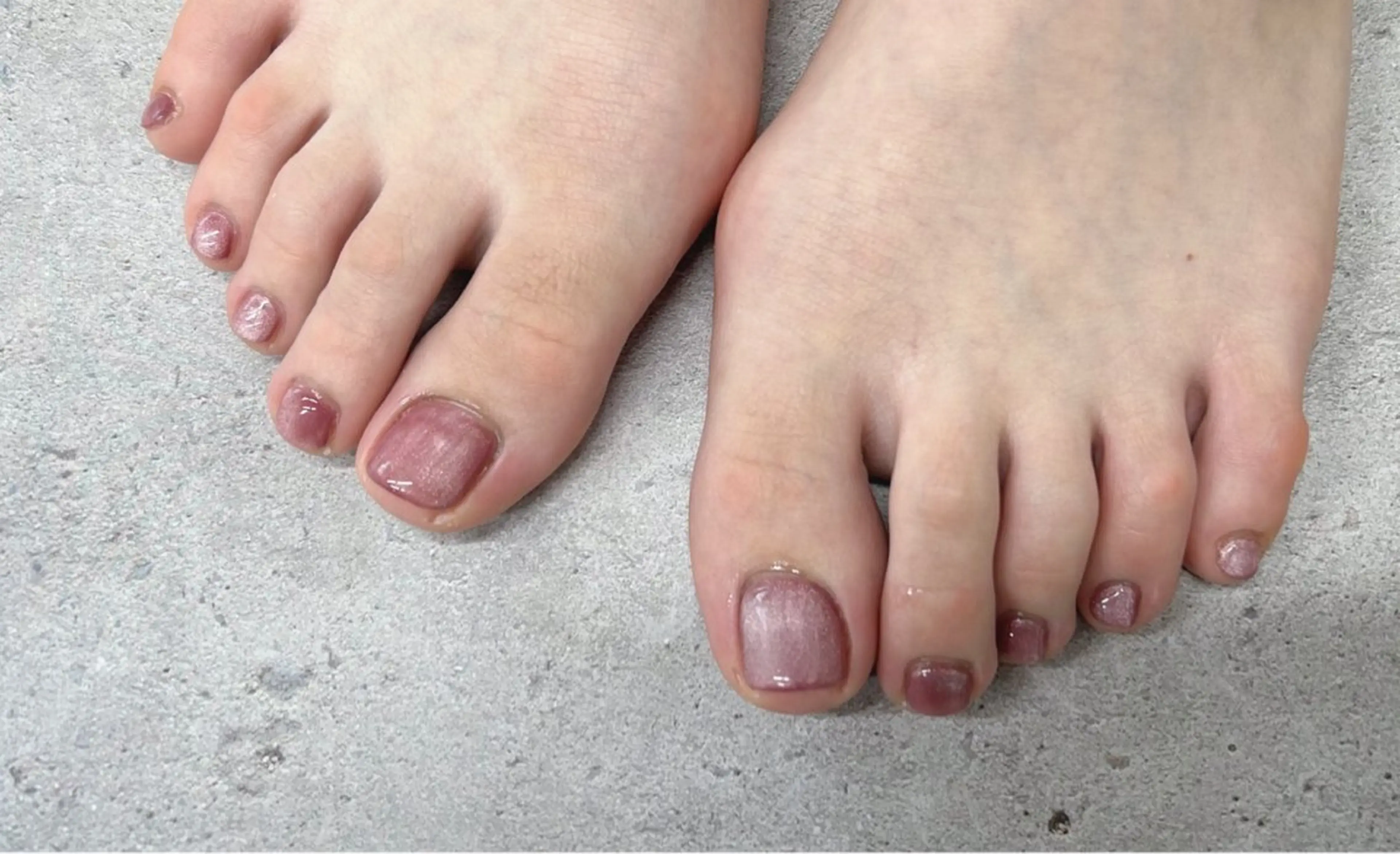 ネイル マグネットネイル ピンク ハンドネイル agré ネイルサロン　アグレのネイルデザイン