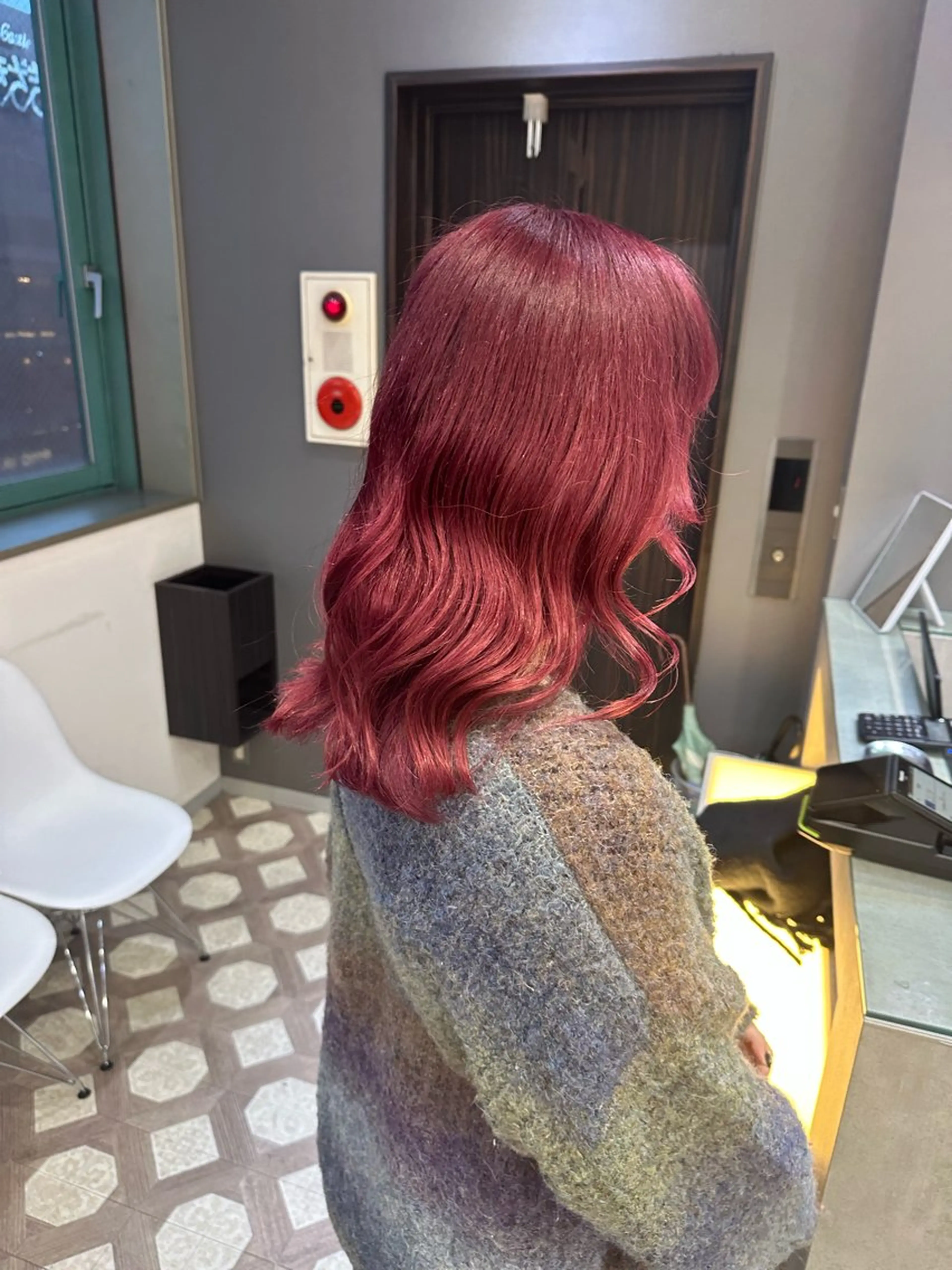 ミディアム カラー jill by gisel＿奥家のヘアスタイル