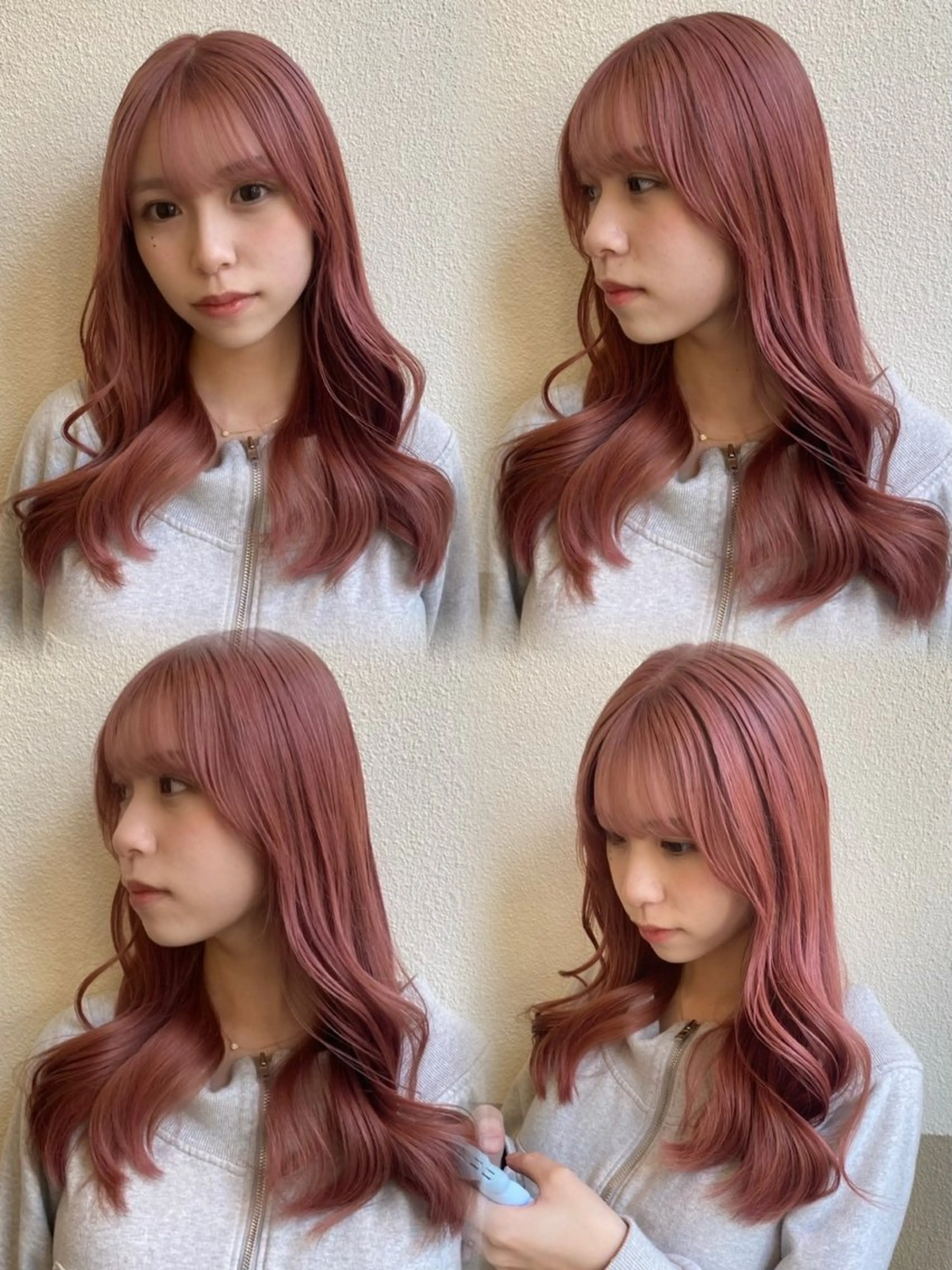 ロング カラー カット ヘアカラー トリートメント 透明感カラー/ 小顔カット/ミヅキのヘアスタイル