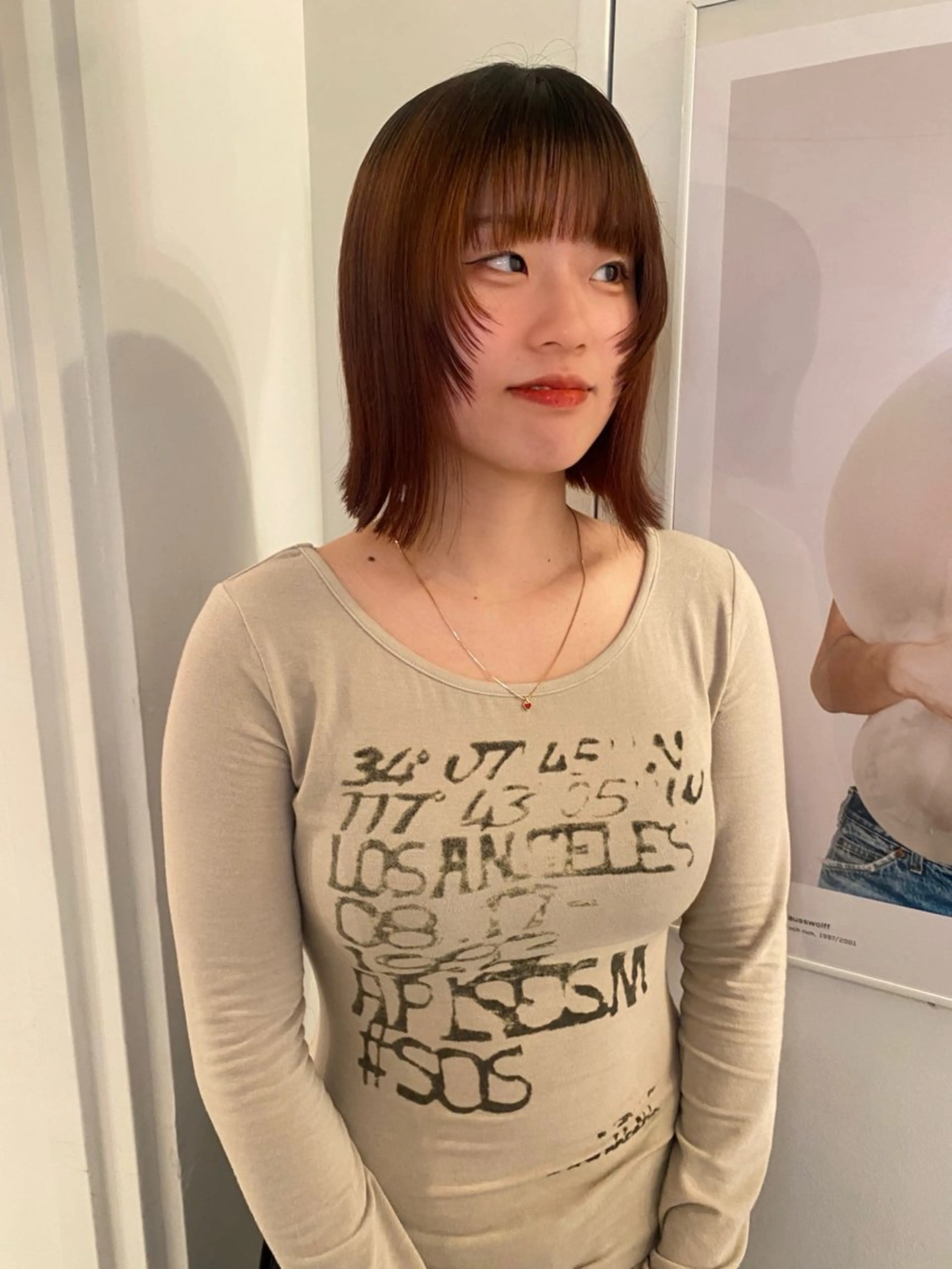 ショート riria/ボブ /透明感カラー🎀のヘアスタイル