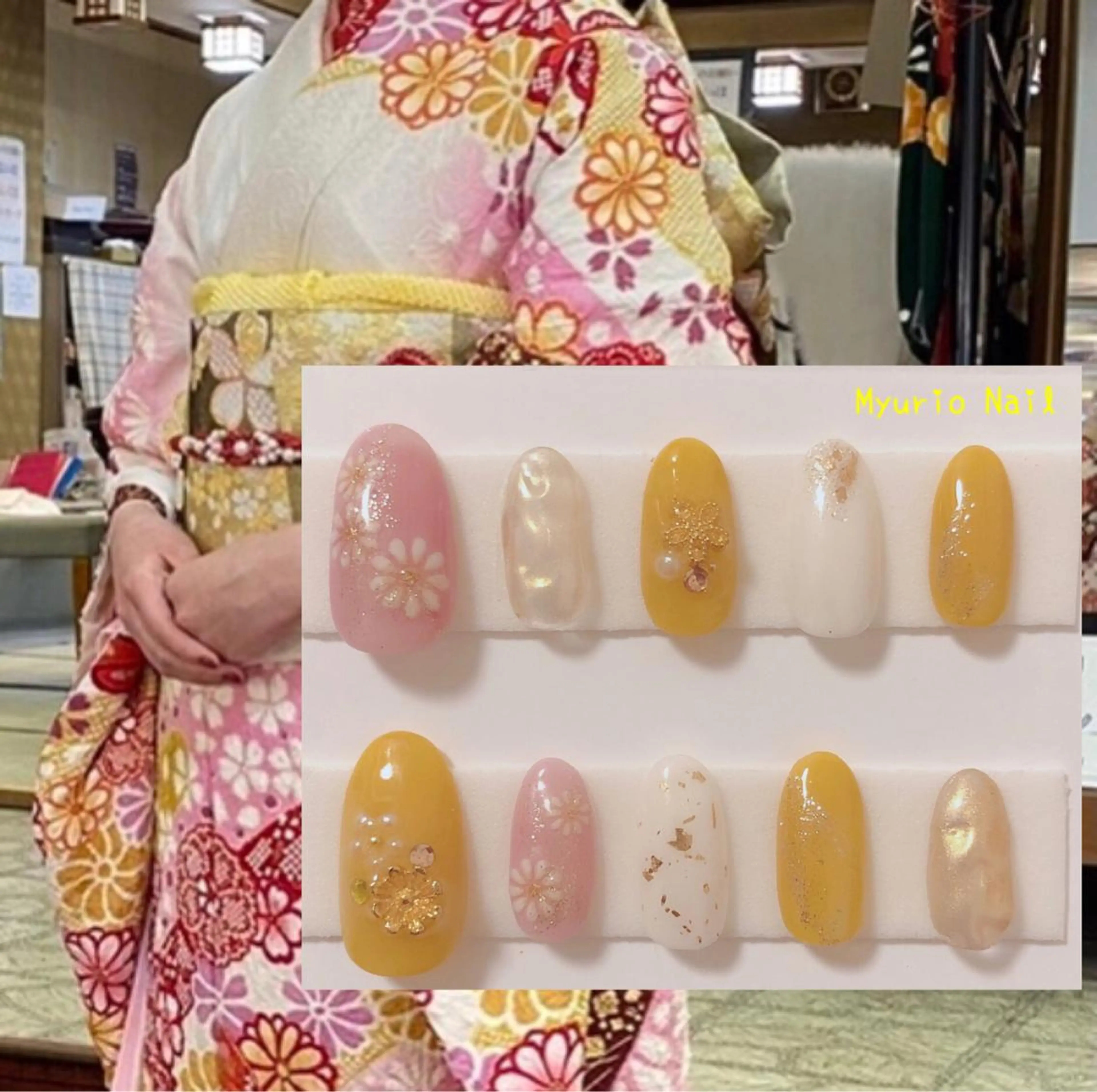 ネイル Sympa 𝓜iwako🐰ᩚのネイルデザイン