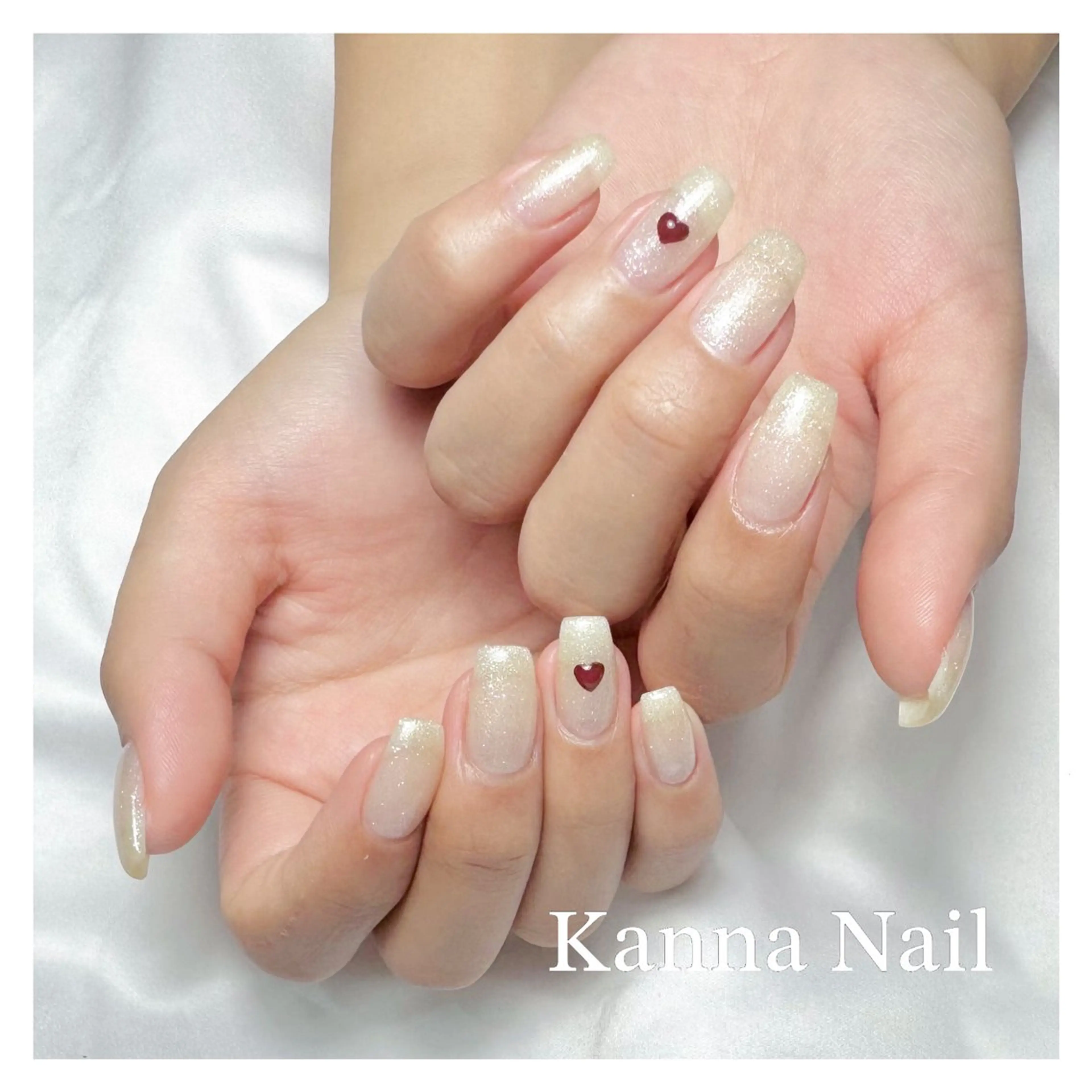 ネイル フットネイル ジェルネイル ニュアンスネイル ワンカラーネイル ワンホンネイル ハンドネイル Kanna Yuki カンナユキのネイルデザイン