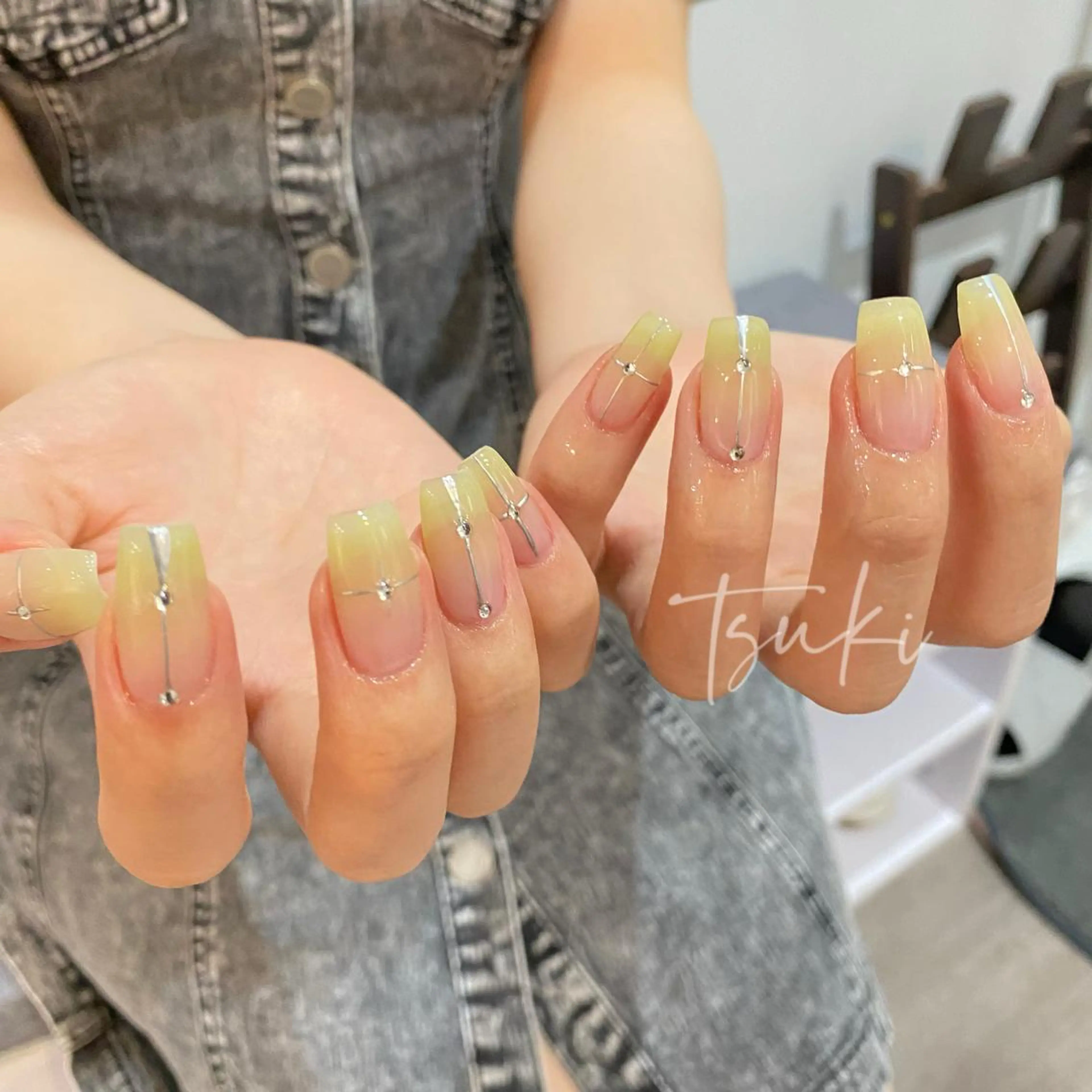 ショート ネイル ハンドネイル ハンドケア LUNA Nail salon💕のネイルデザイン