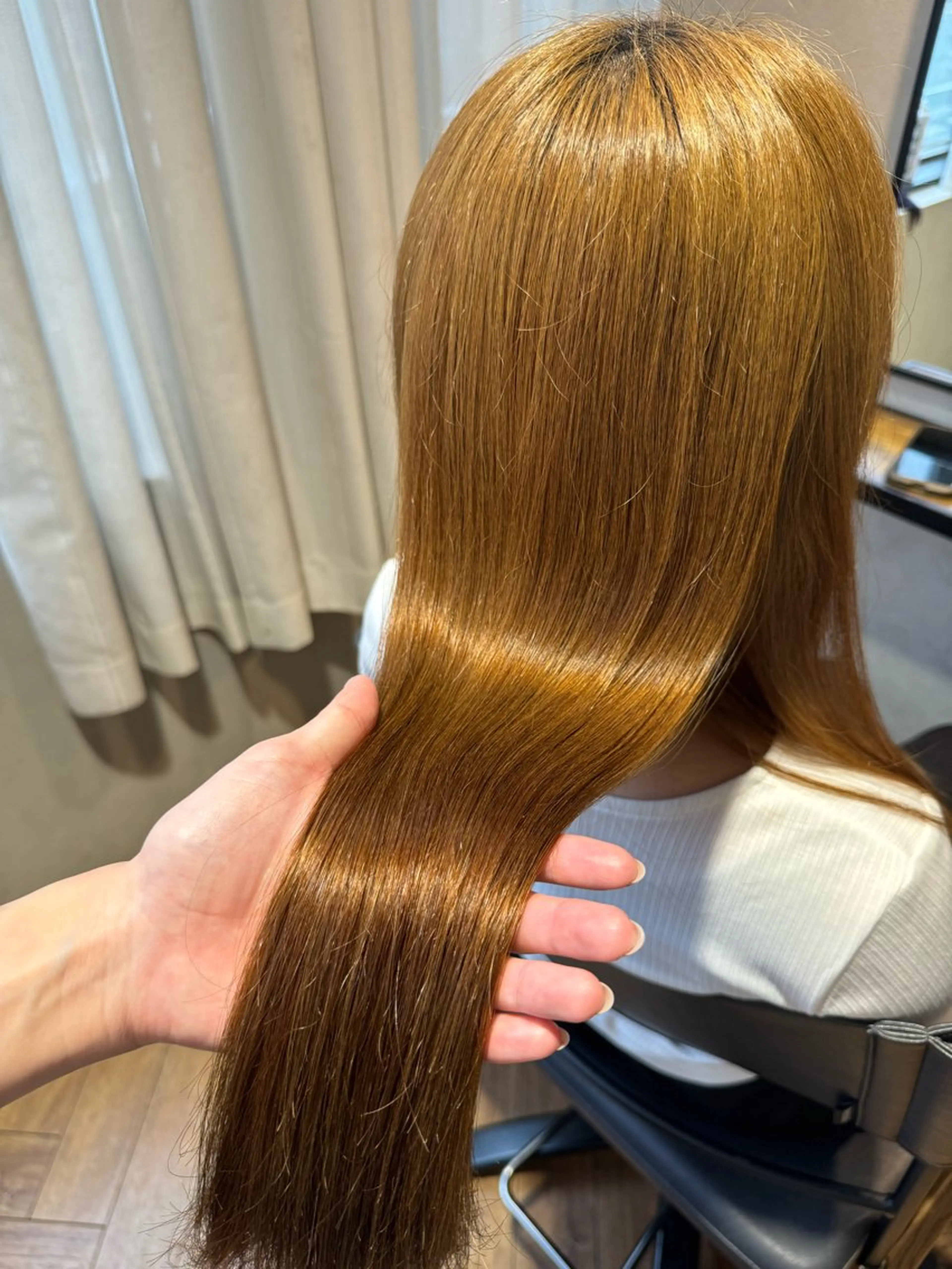 セミロング Rena/メンズヘア /ワンホンヘアのヘアスタイル