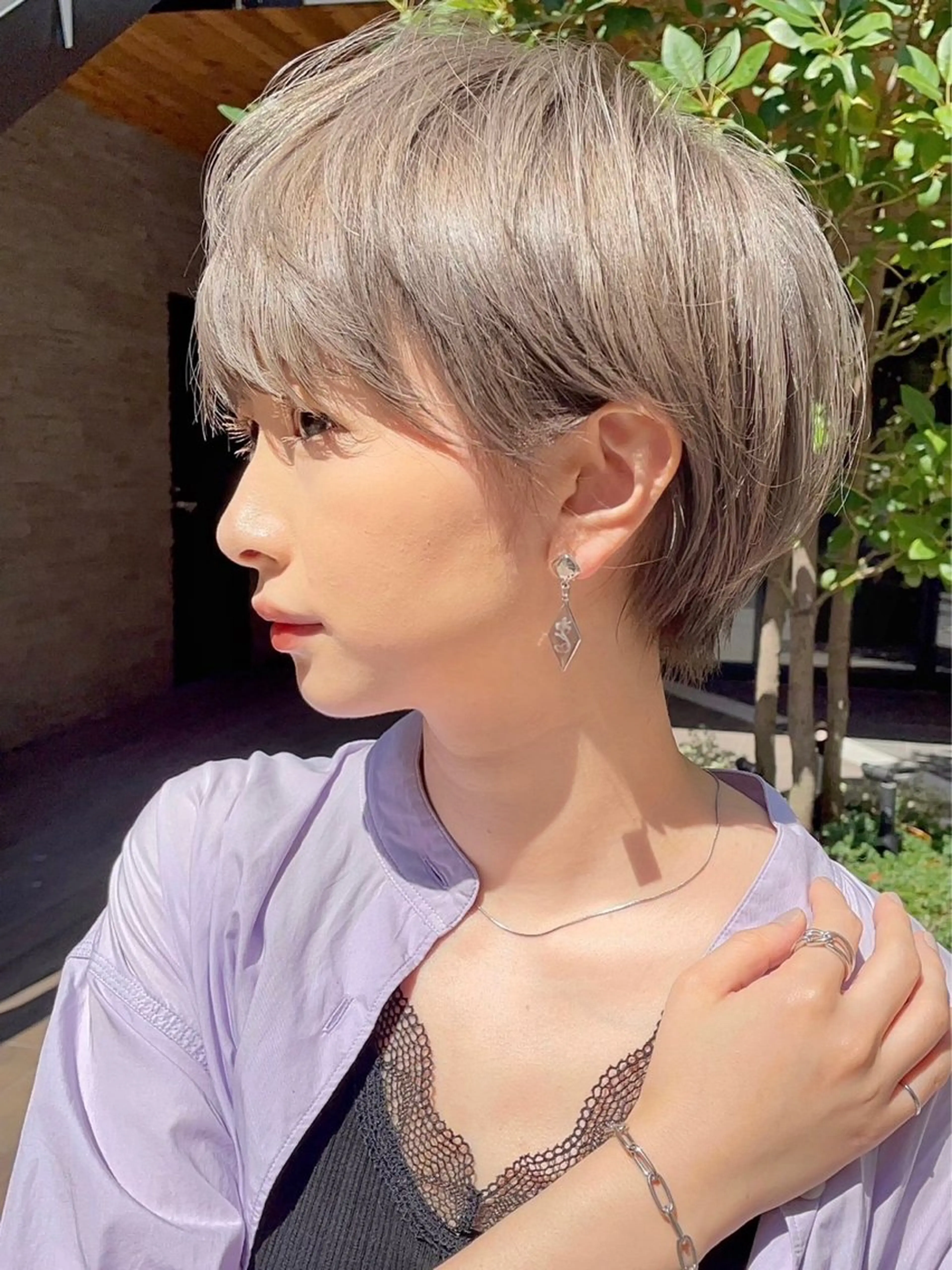 ショート 似合わせショート 森岡俊亮のヘアスタイル