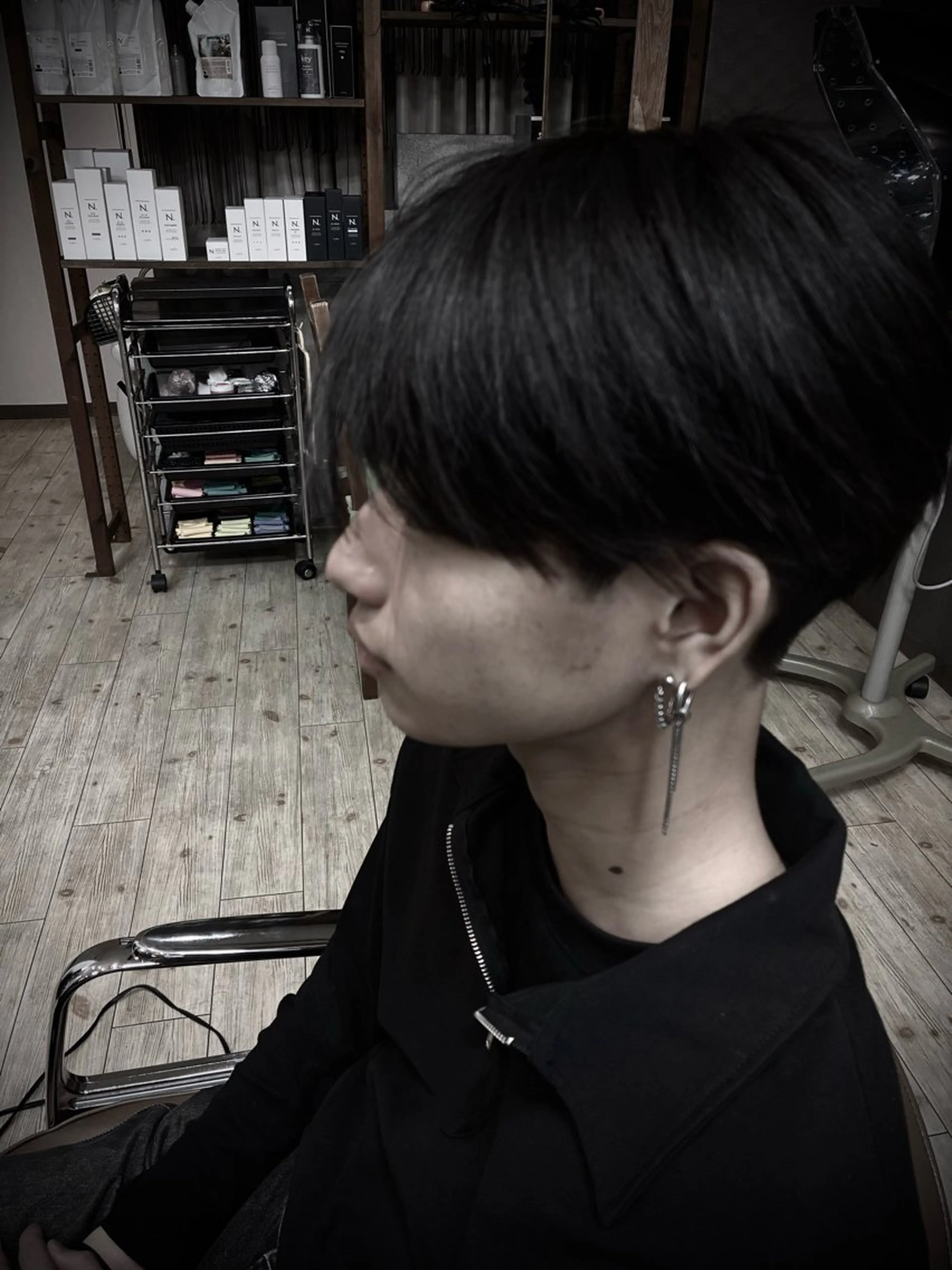 ショート メンズ 平野 友誠のヘアスタイル