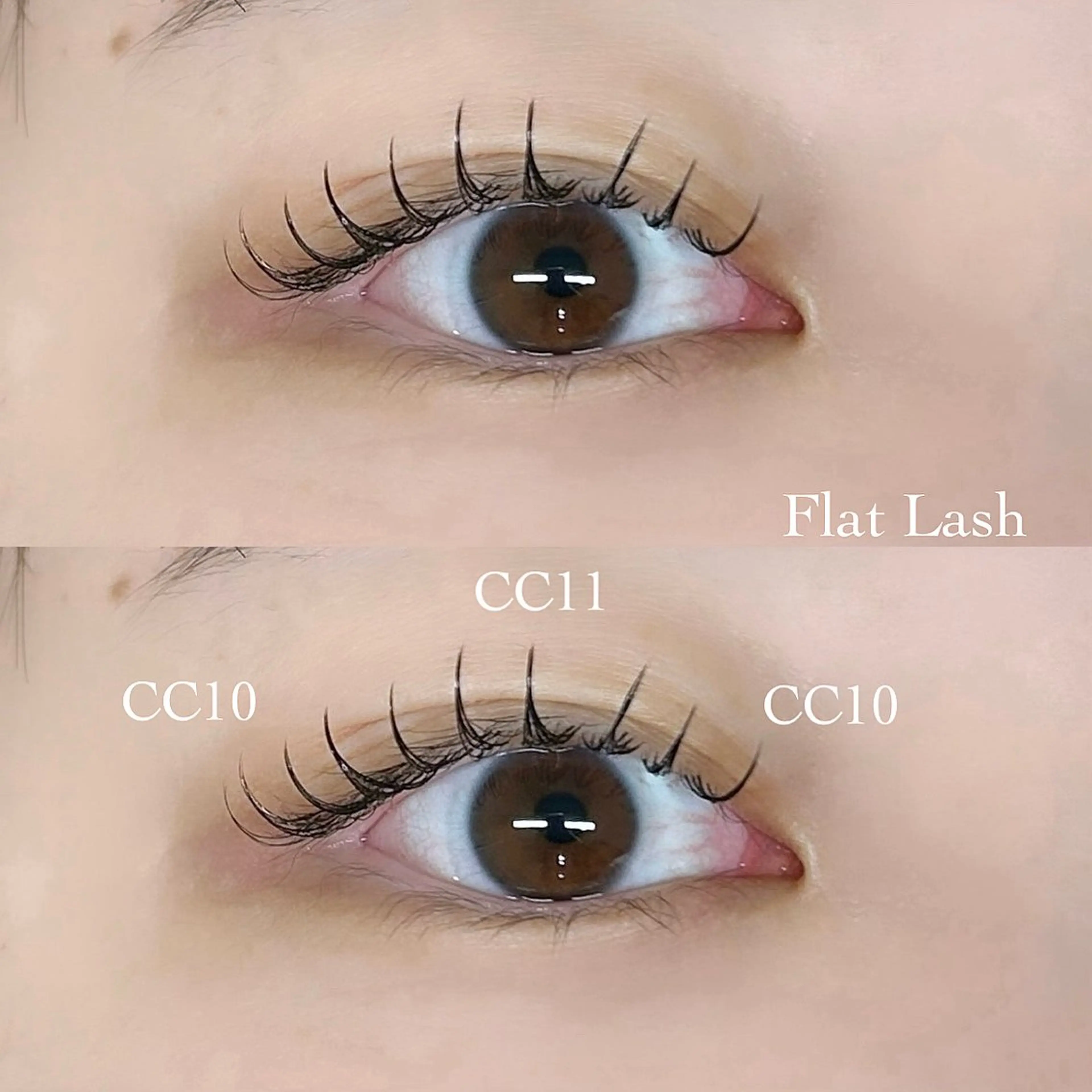 マツエク・マツパ キュート フラットラッシュ マツエク まつパ/マツエク/ 渋谷momokaのマツエク・マツパデザイン