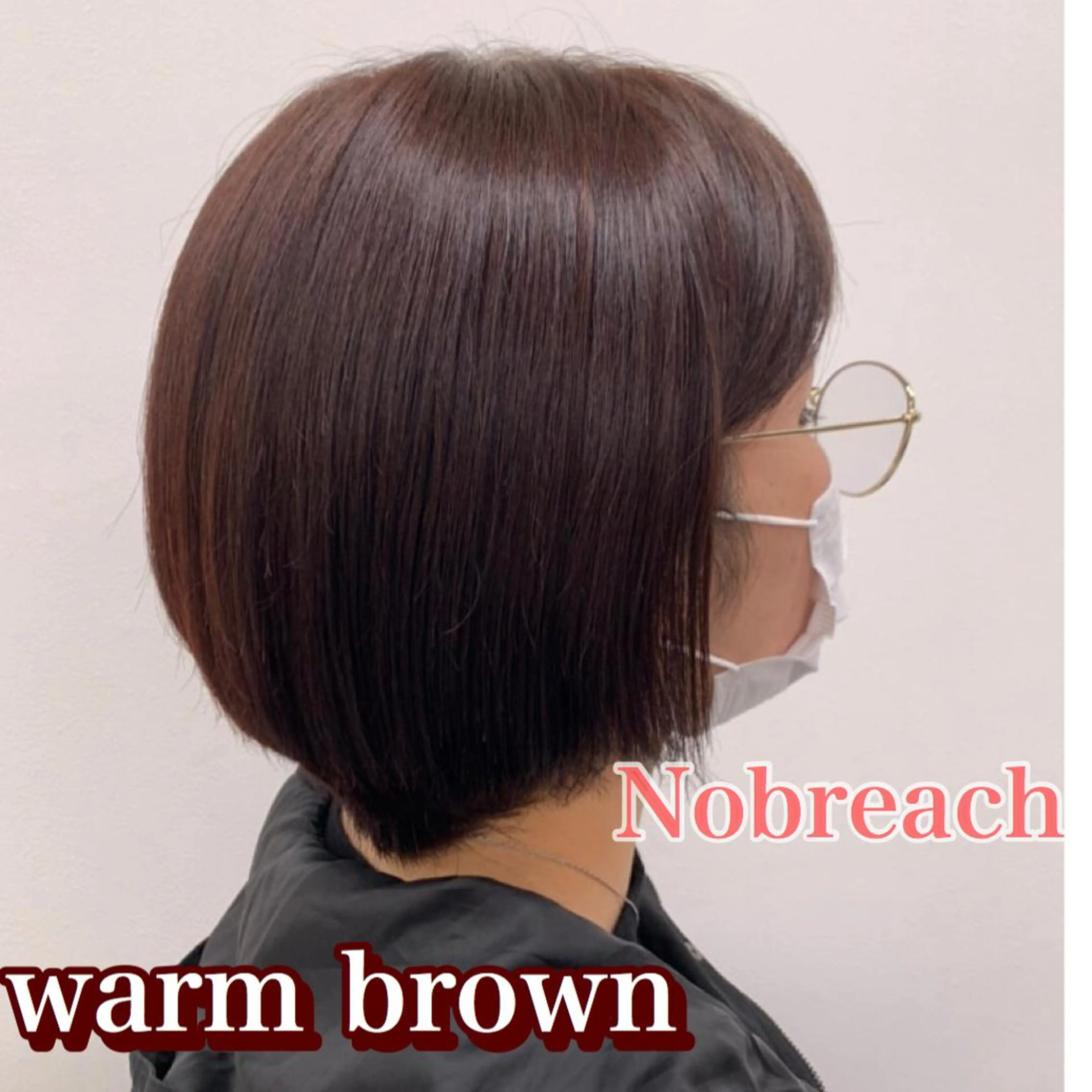 ショート カラー 🦋韓国レイヤー｜ 透明感グレージュ🦋のヘアスタイル