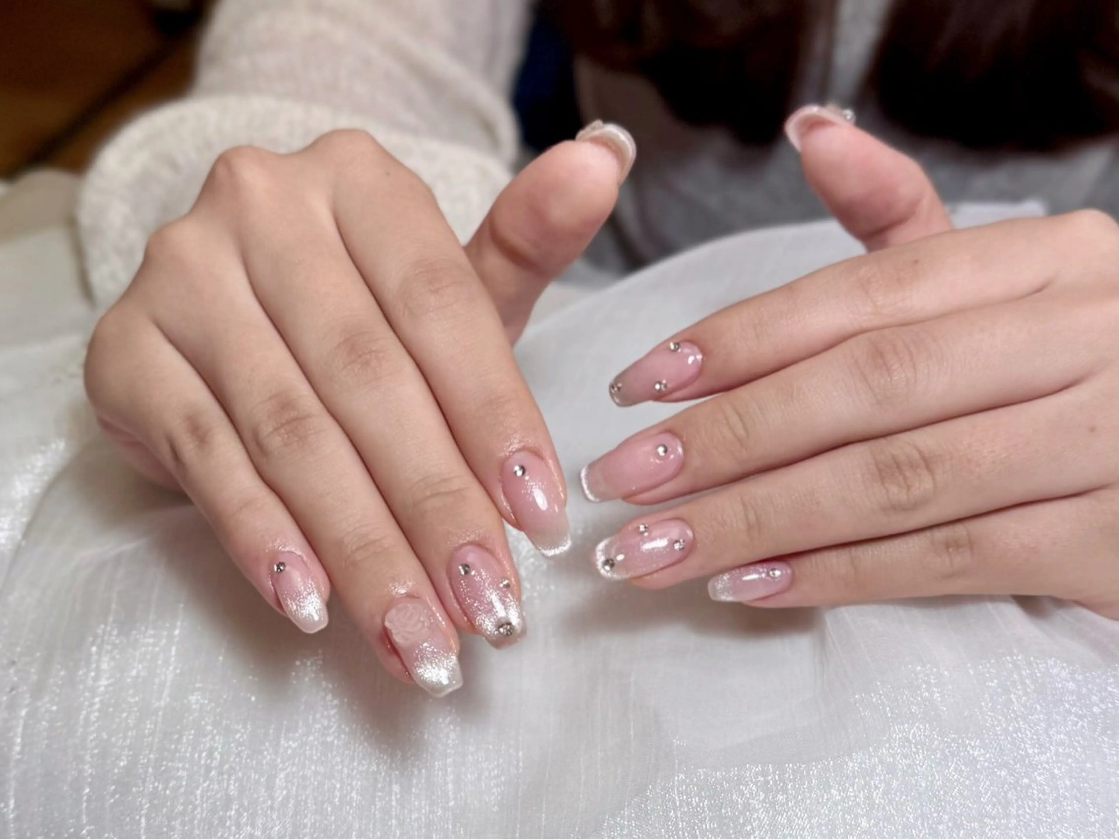 ネイル ハンドネイル 💜MIYA NAIL鶴見店のネイルデザイン