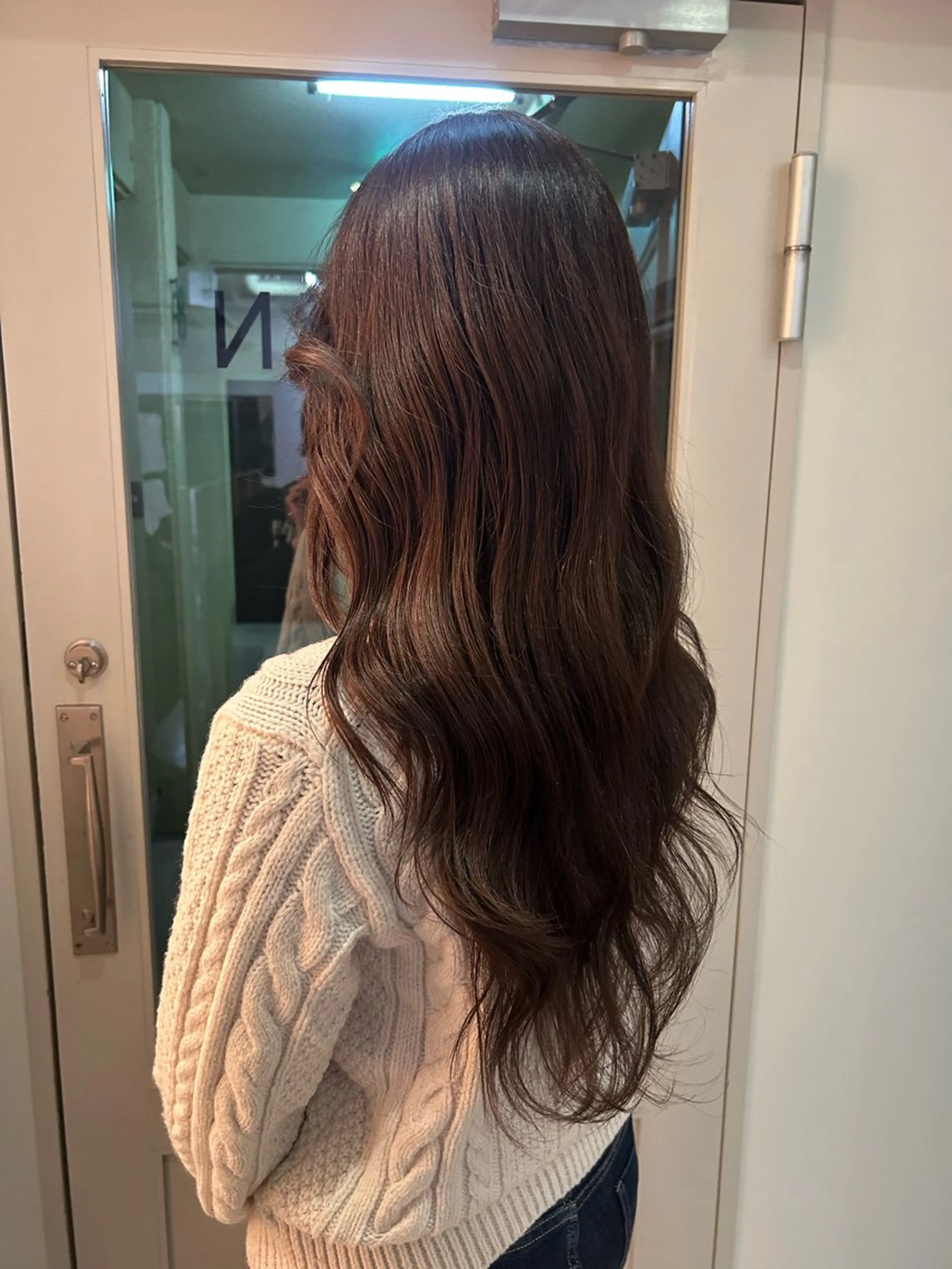 ロング カラー ブラウンカラー トリートメント 透明感似合わせカラー 🍀あかり🍀のヘアスタイル