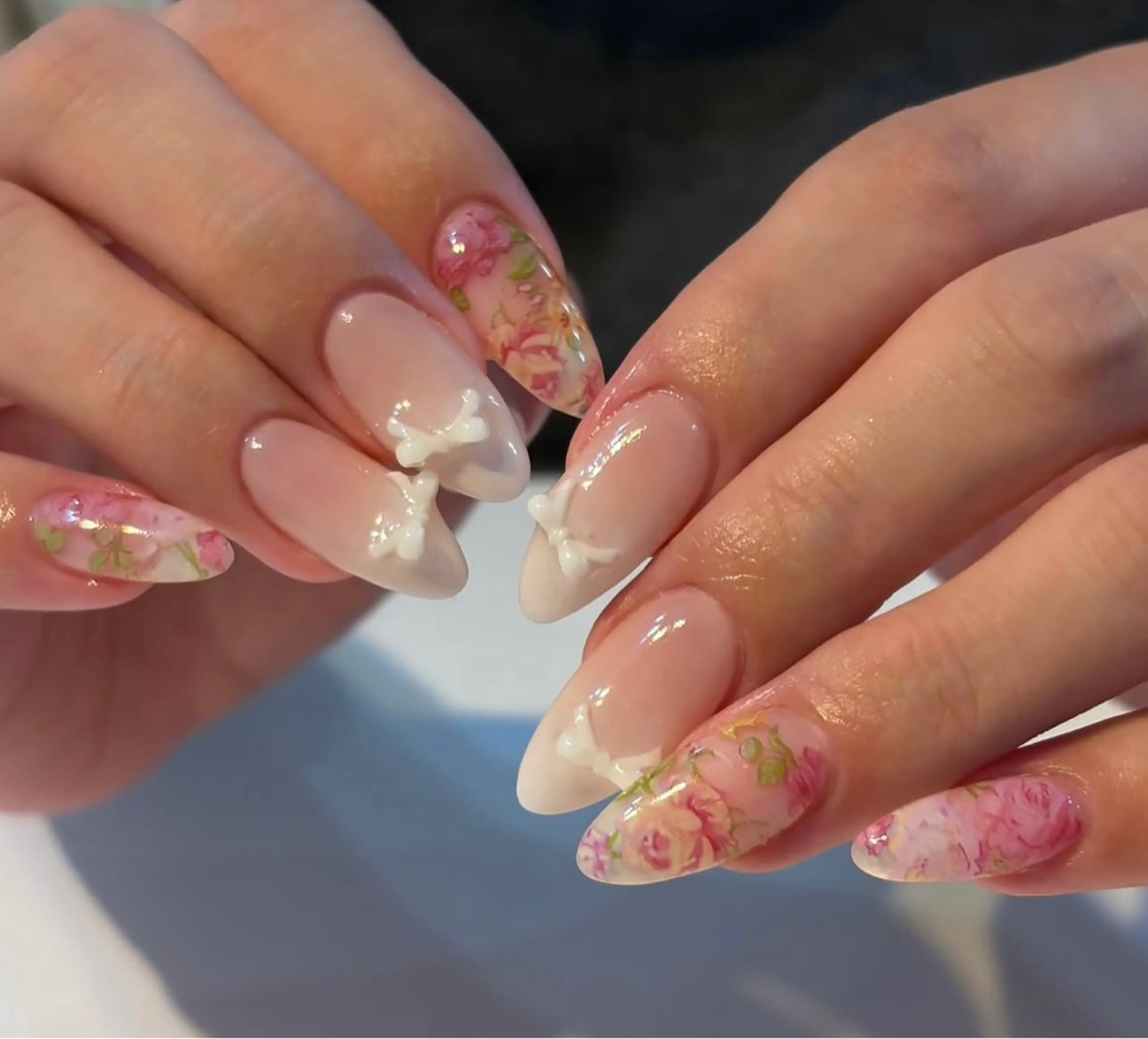 ネイル アートネイル ストーンネイル ネイルチップ ハンドネイル NiJi Nailsのネイルデザイン