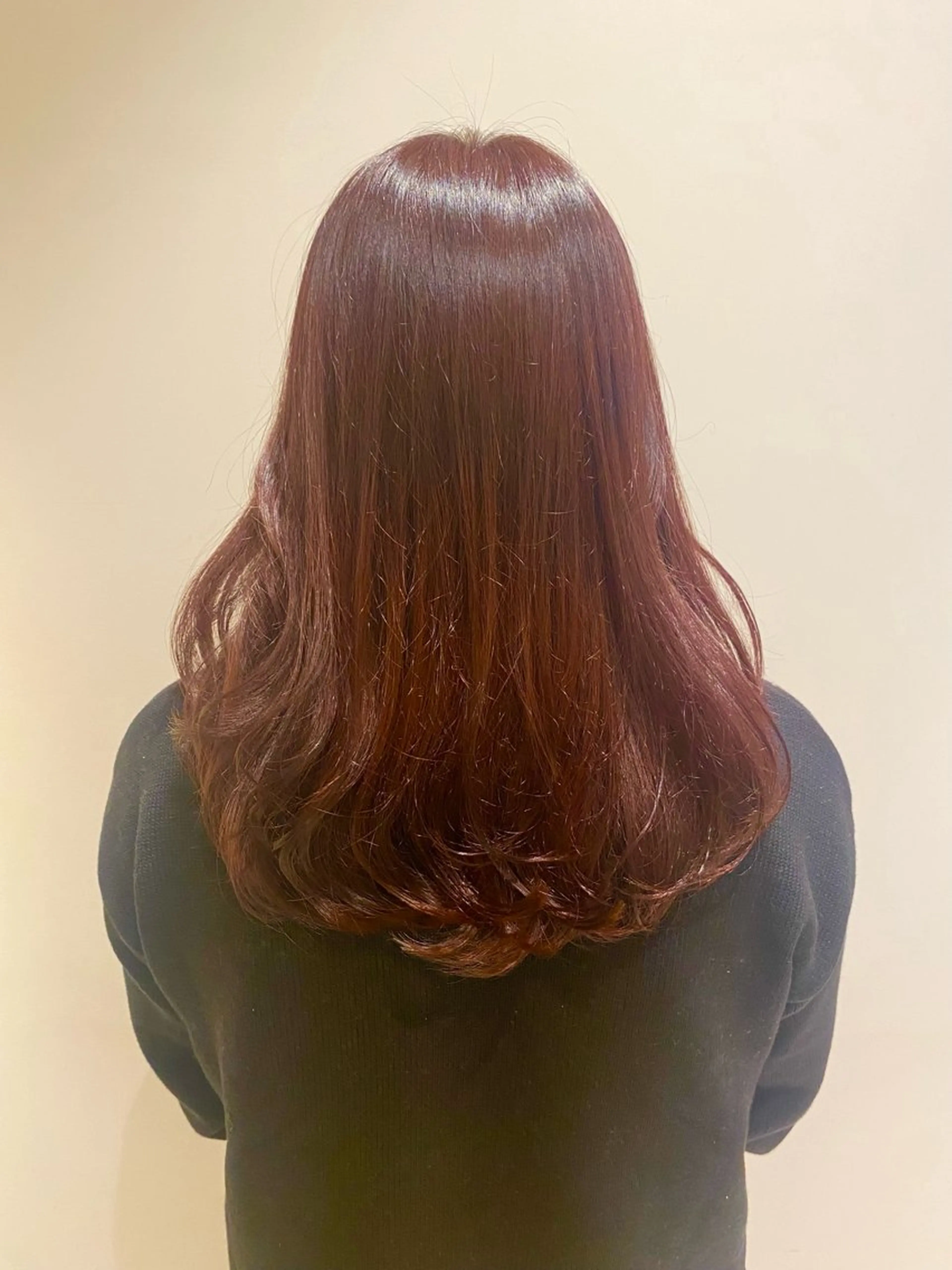 セミロング カラー ヘアカラー トリートメント ヘッドスパ 🌹艶髪カラー🌹 津田晴加【西荻窪】のヘアスタイル